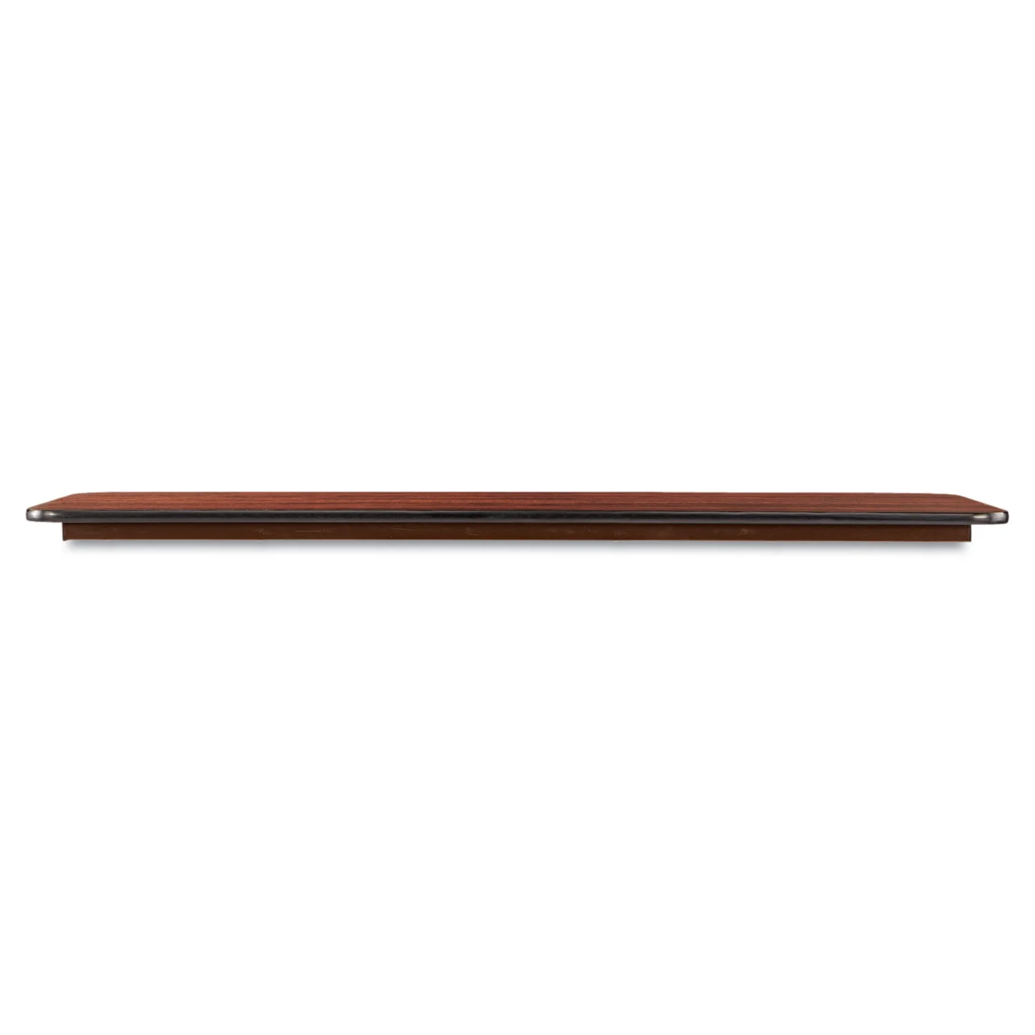 Alera Wood Folding Table, Rectangular, 59.88w x 17.75d x 29.13h, Mahogany
