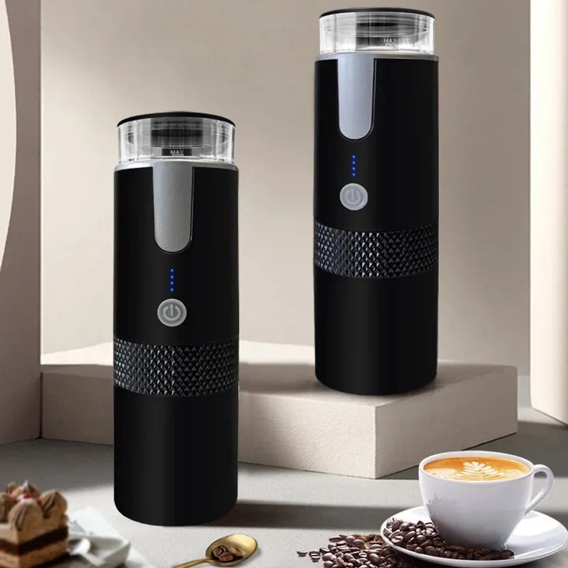 2023 New Portable Coffee Machine Coffee Maker Electric Capsule Ground Coffee Brewer Fit For Coffee Powder and Coffee Capsul