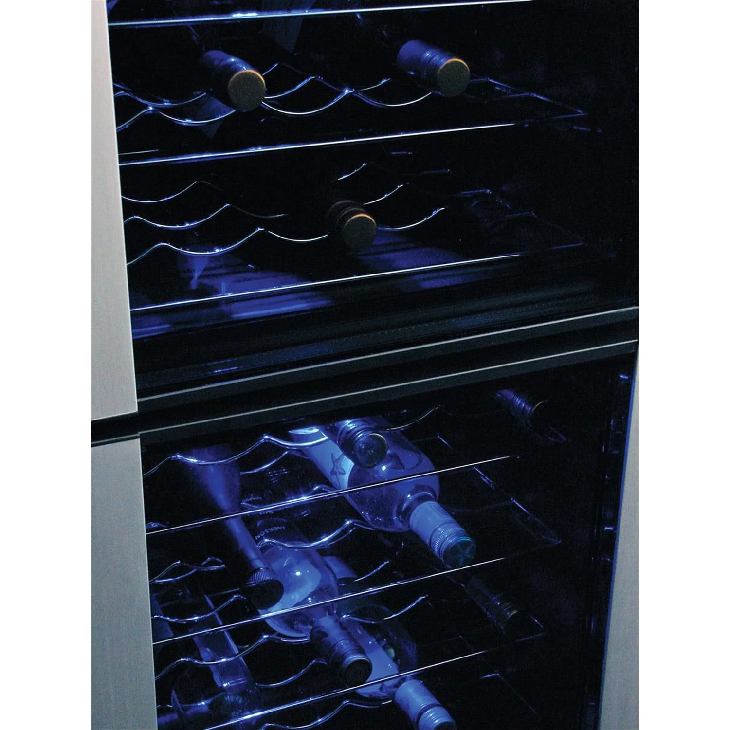 Koolatron 24 Bottle Dual Zone Wine Cooler Freestanding Wine Fridge