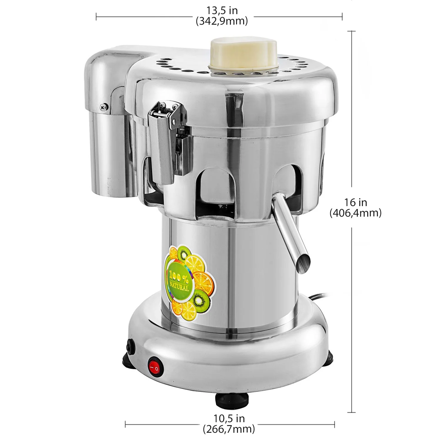 GorillaRock Juice Maker | Commercial Juicer | Fruit & Vegetable Juice Maker | Stainless Steel Blade