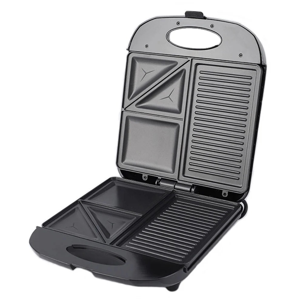 Bread machine,Panini Portable Indoor Maker With Iron Waffle Maker With Indoor Use With Iron Non-stick Portable Indoor Shaped Sandwich Panini And 3in1 Shaped Qisuo 1400w Hine