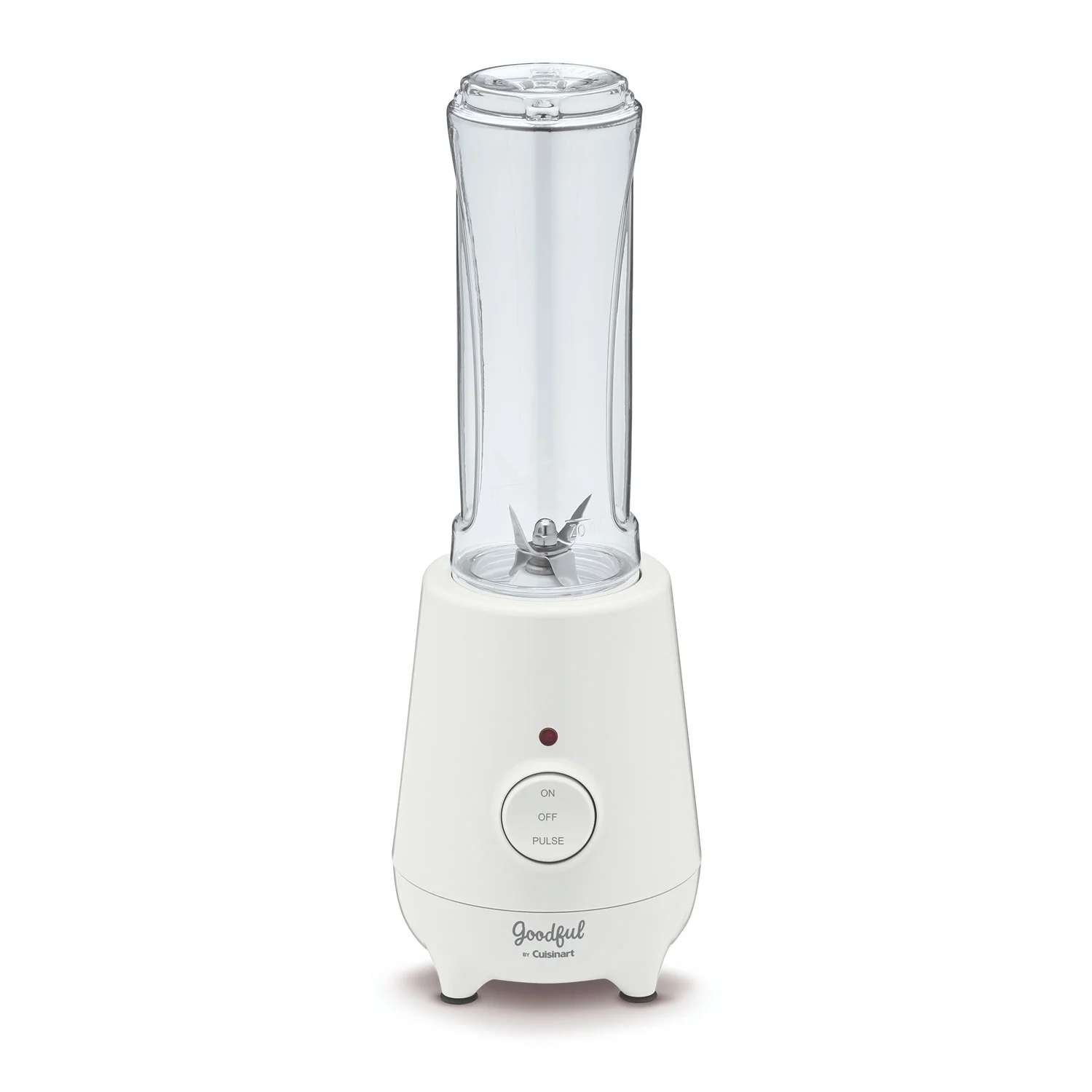 Goodful Cuisinart Compact To Go Countertop Blender and Travel Cup, White