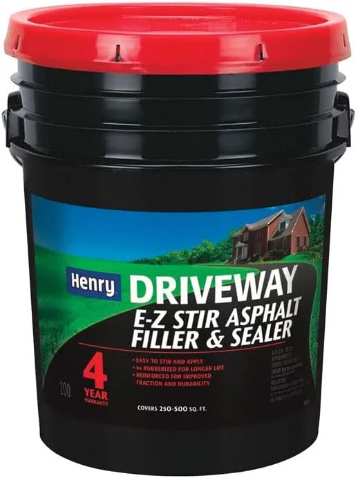 Henry Asphalt Sealer,Pail,Black/Brown,5 gal HE200074