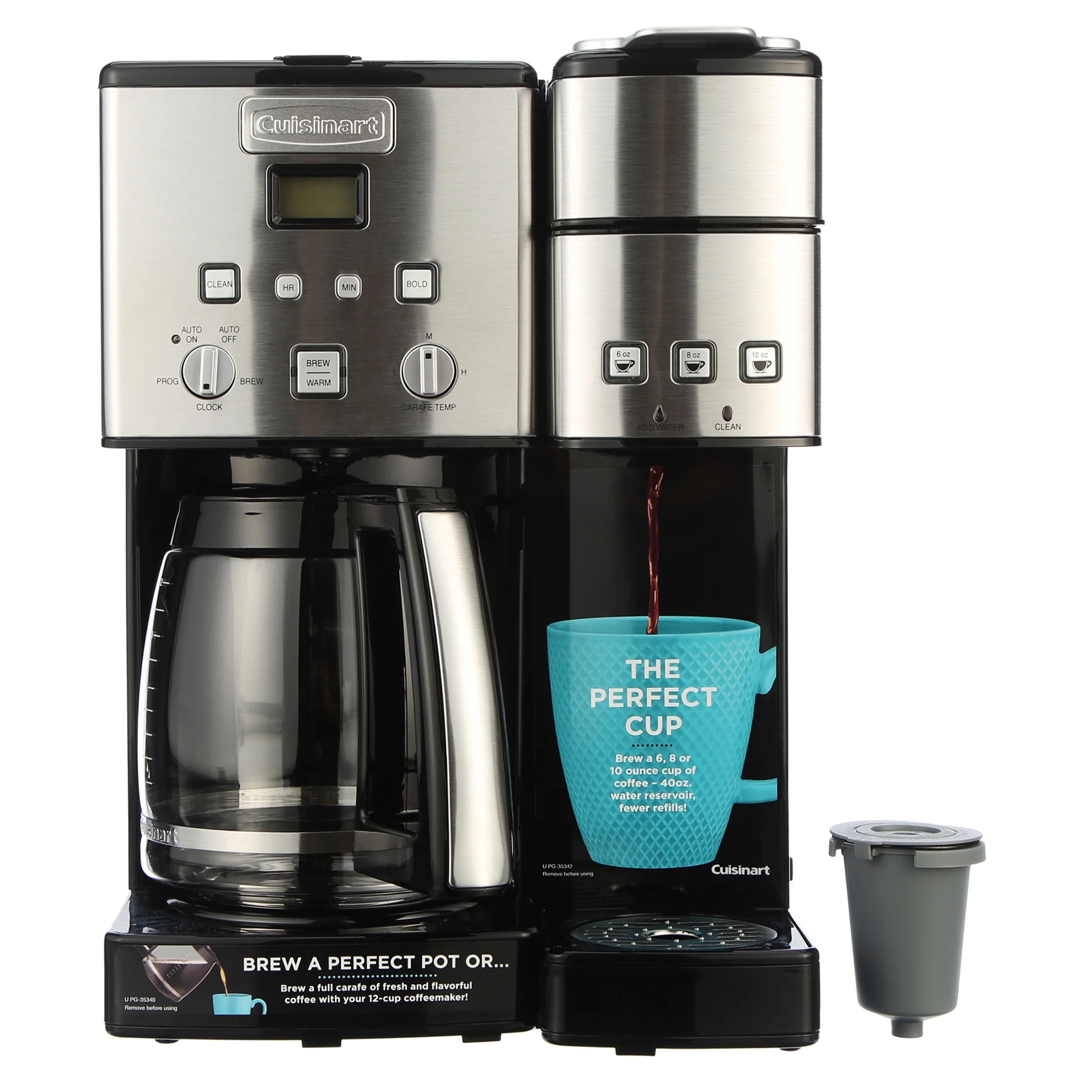 Cuisinart Coffee Makers Coffee Center? 12 Cup Coffeemaker and Single-Serve Brewer