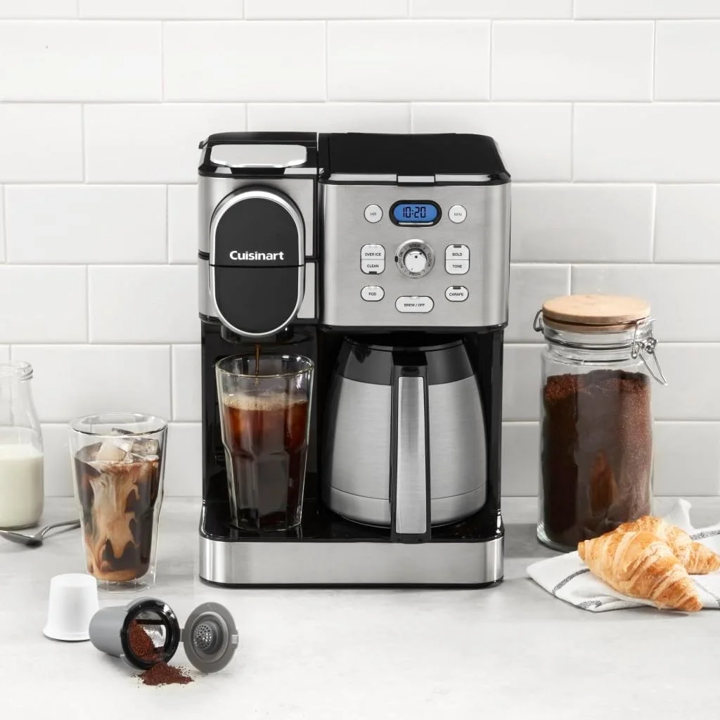 CUISINART Coffee Center? 10-Cup Thermal Coffeemaker and Single-Serve Brewer
