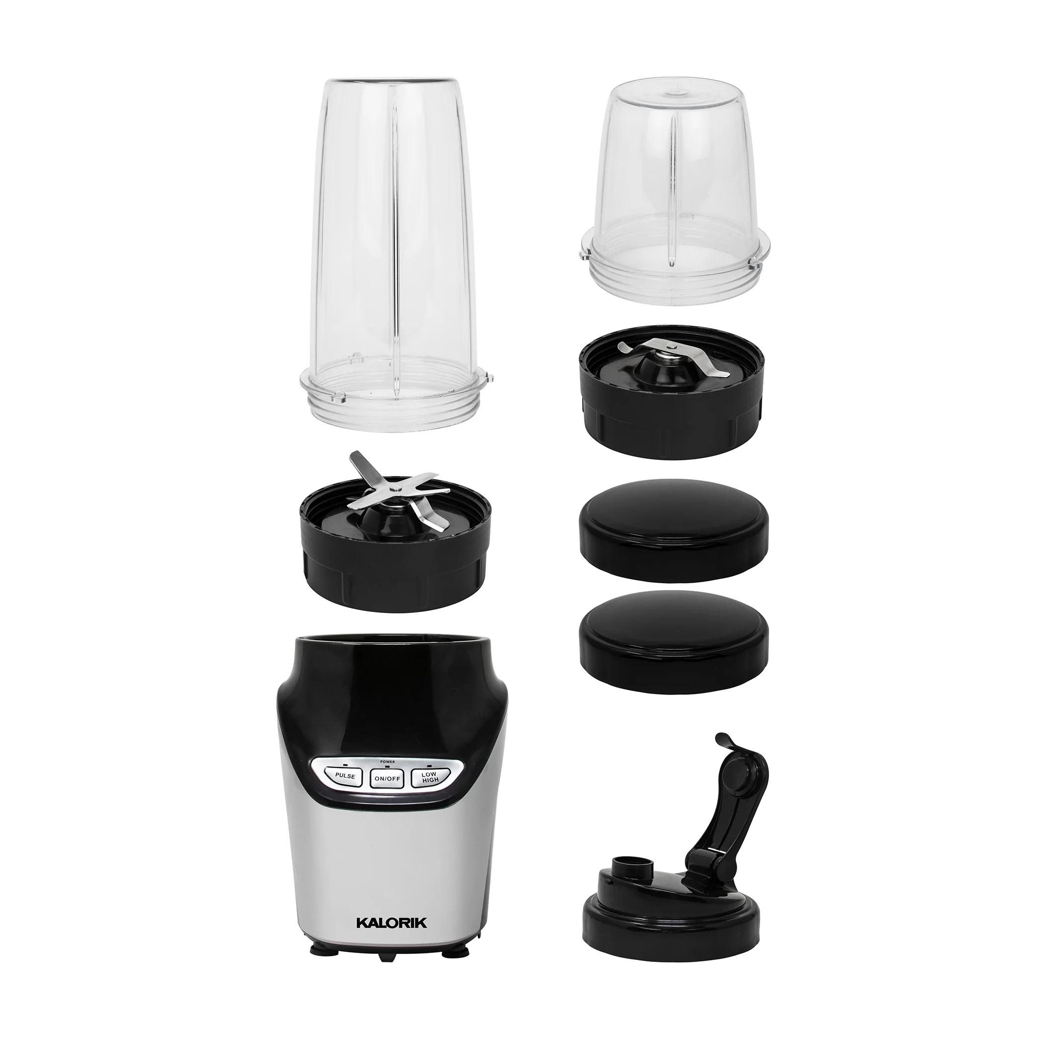 Kalorik? 8-Piece Nutrition Blender Set 1600W Peak Power NBL 43216 BK