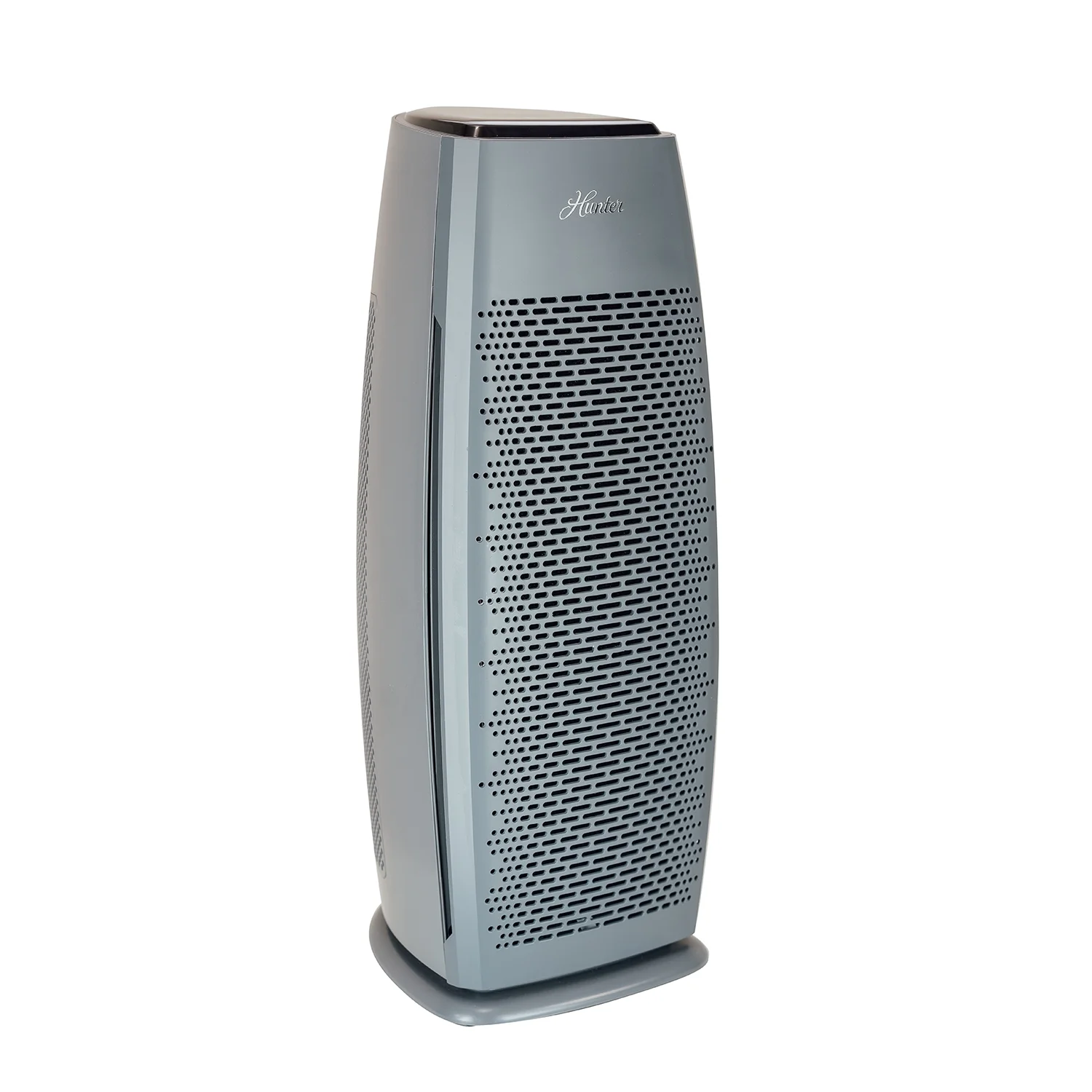 Hunter HP600 Tall Tower Air Purifier Features Energy Star Certification True HEPA Filter, Multiple Fan Speeds, Soft Touch Digital Control Panel, Sleep Mode, Timer, Accent Light, Black