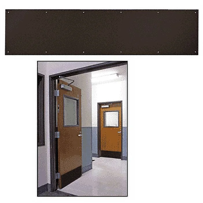 CRL KP12X3410B 12' x 34' Oil Rubbed Bronze Kick Plate