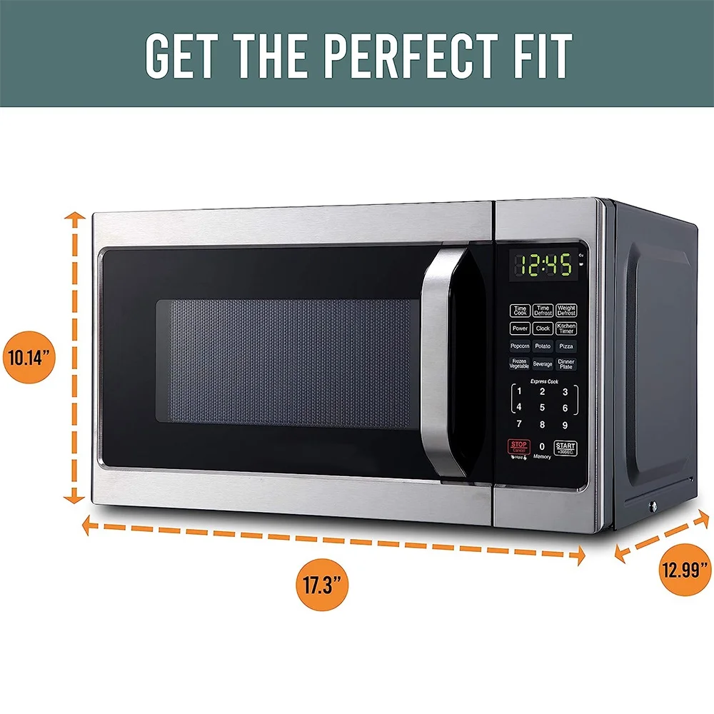 Countertop Microwave 700 Watts, 0.7 cu ft - Microwave Oven With LED Lighting