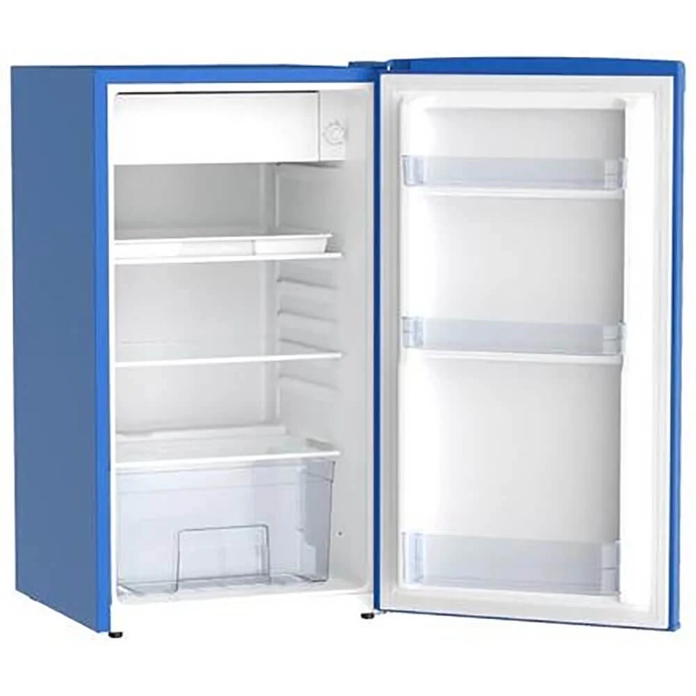 Avanti RMRS31X6BL 3.1 Cu. Ft. Blue Compact Retro Style Refrigerator