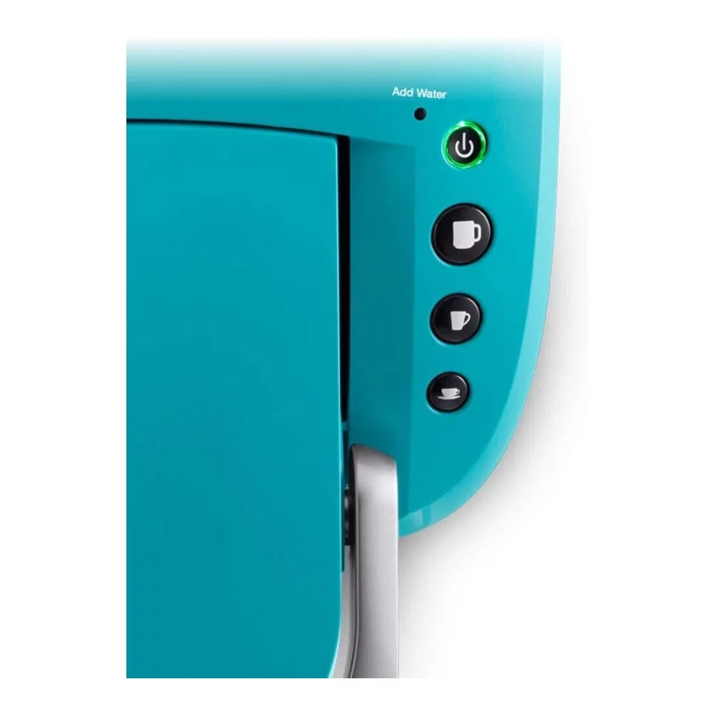 Keurig K-Compact Single-Serve Coffee Maker (Turquoise) with Pod Organizer