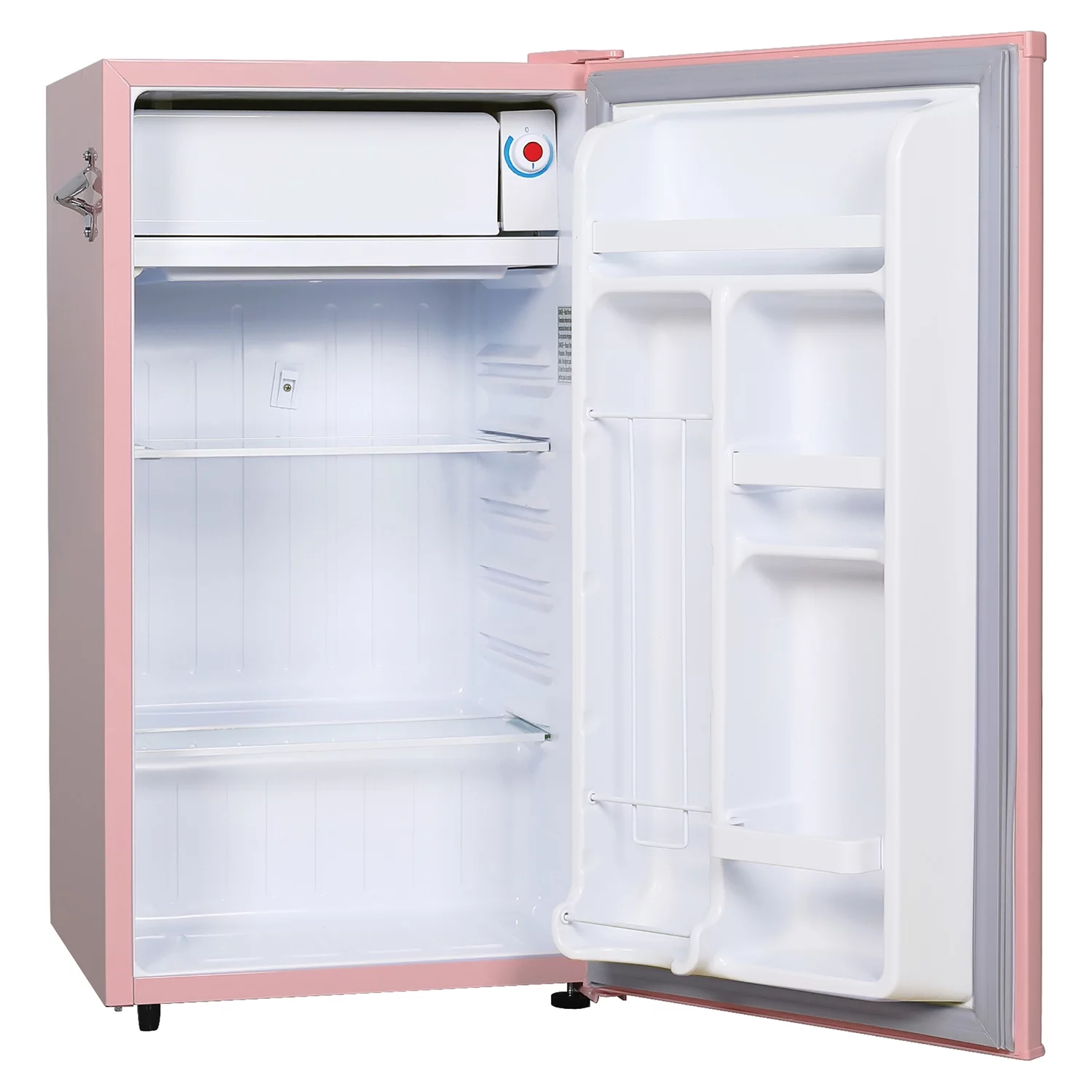 Frigidaire EFR376-C-PINK 3.2-Cu.-Ft. 65-Watt Retro Bar Fridge with Side Bottle Opener (Pink)