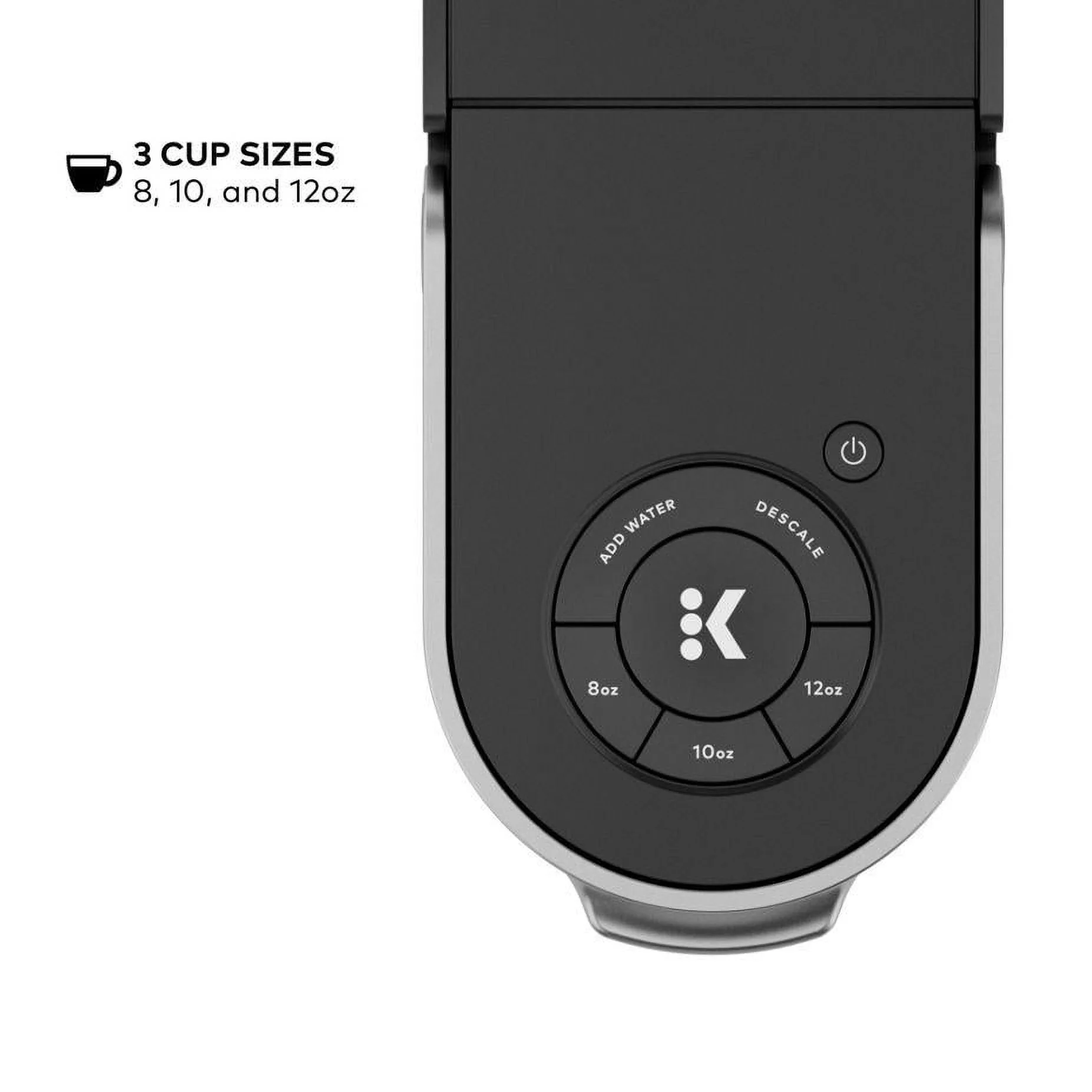 Keurig K-Slim Single-Serve K-Cup Coffee Maker with Roast K-Cup and Cleaning Cups