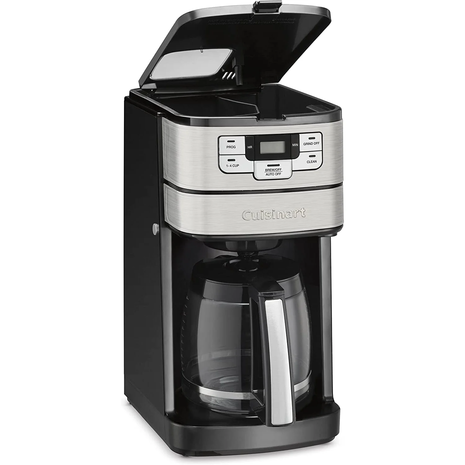 Cuisinart RESTORED DGB-400SSFR Grind and Brew 12 Cup Coffeemaker, Silver