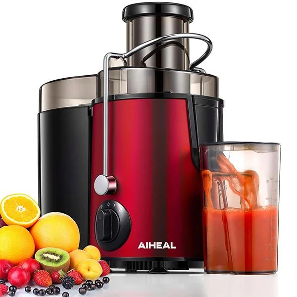 2024 Hot Juicer Machine with Enhanced Cut Disc 3 Speeds Centrifugal Extractor Juicer with Wide Mouth 3�� Feed Chute for Fruits and Veggies Anti-Drip Includes Cleaning Brush and Recipe
