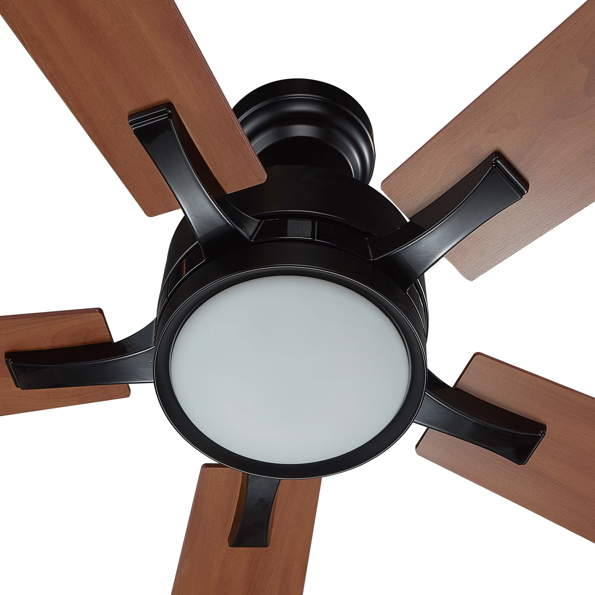 52' Indoor Wifi Ceiling Fan with Remote and Light for Smart Home Office