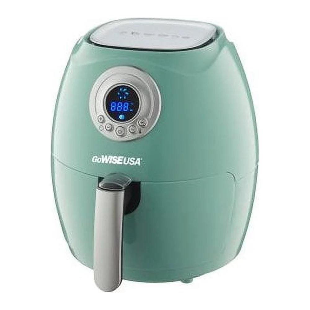 GoWISE USA 2.75-Quart Programmable Electric Air Fryer (Blush)