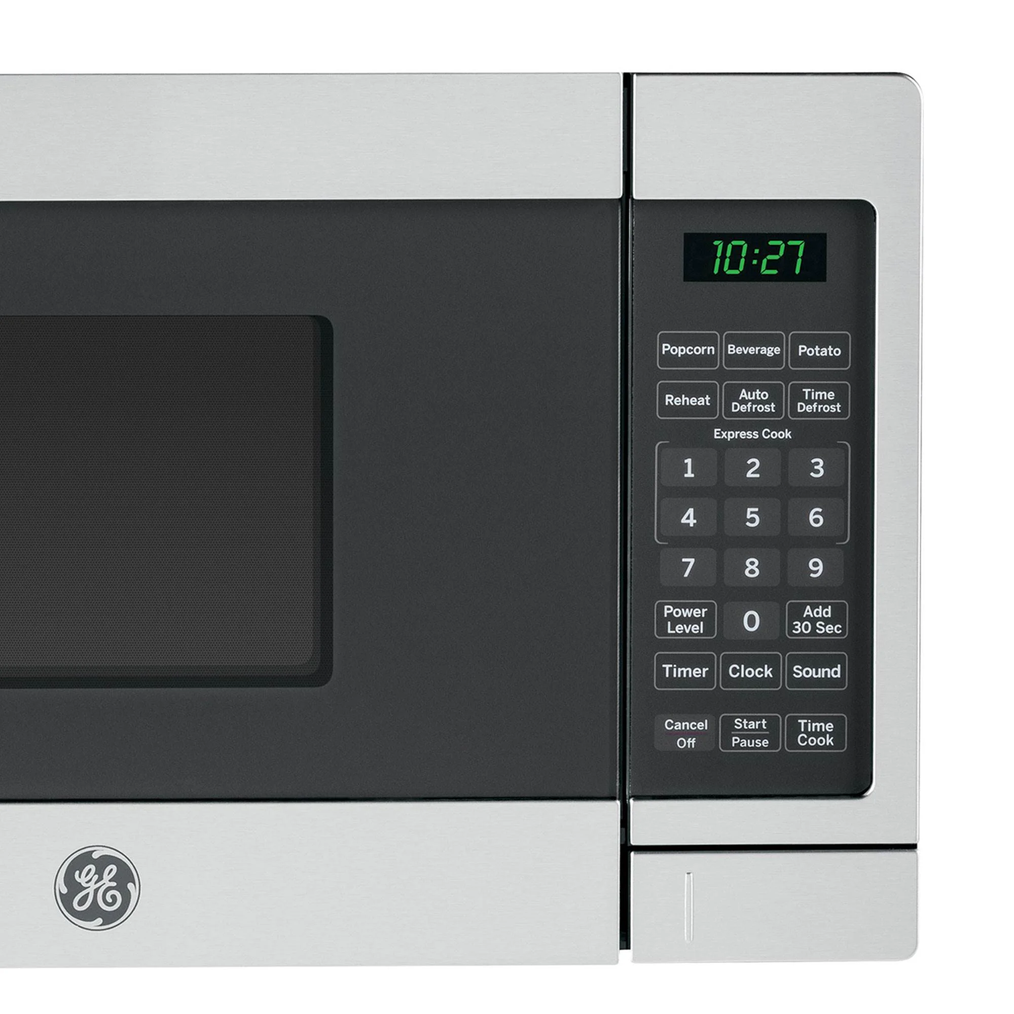 GE? 0.7 Cu. Ft. Capacity Countertop Microwave Oven, Stainless