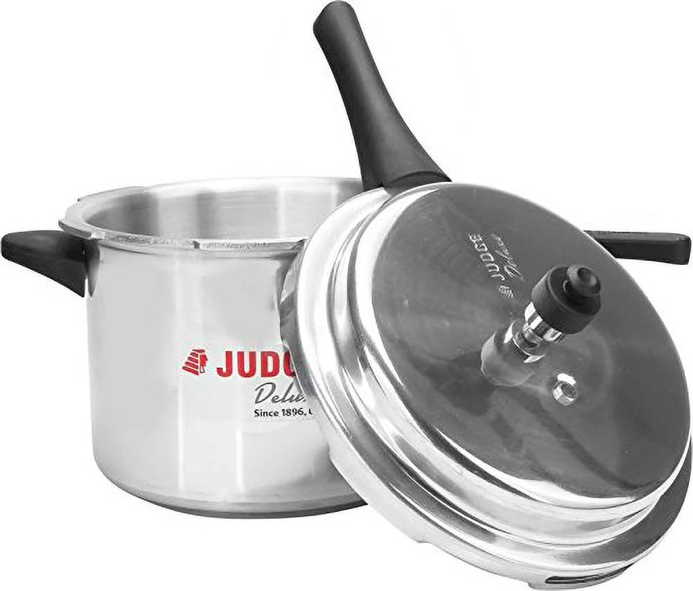 Judge By Prestige Deluxe 5 L Induction Bottom Pressure Cooker Outerlid (Aluminium)