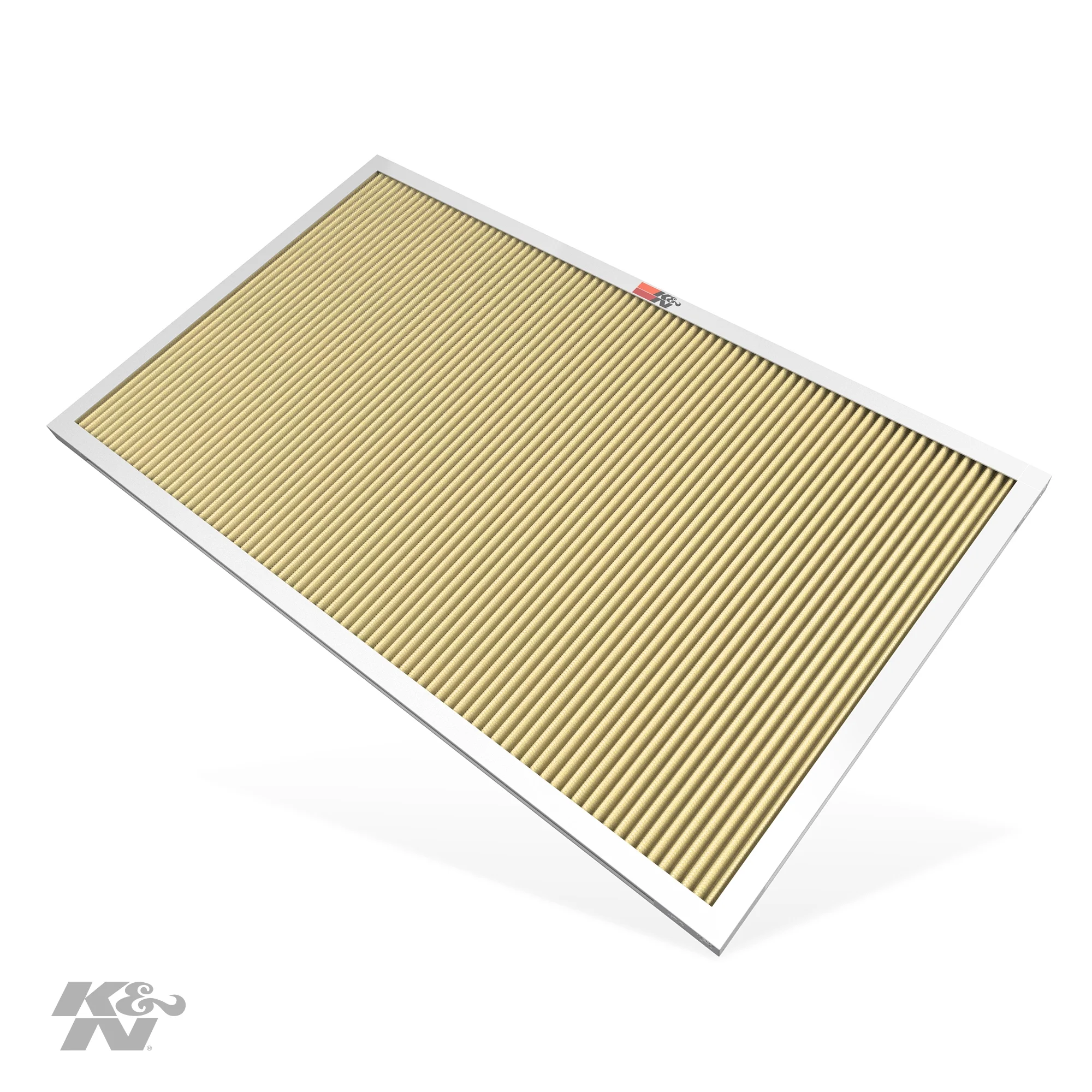 K&N 20x20x1 AC Furnace Air Filter; Lifetime Washable Reusable Filter; Merv 11; Filters Allergies, Pollen, Smoke, Dust, Pet Dander, Mold, Smog, and More; Breathe Clean Fresh Air: HVC-12020