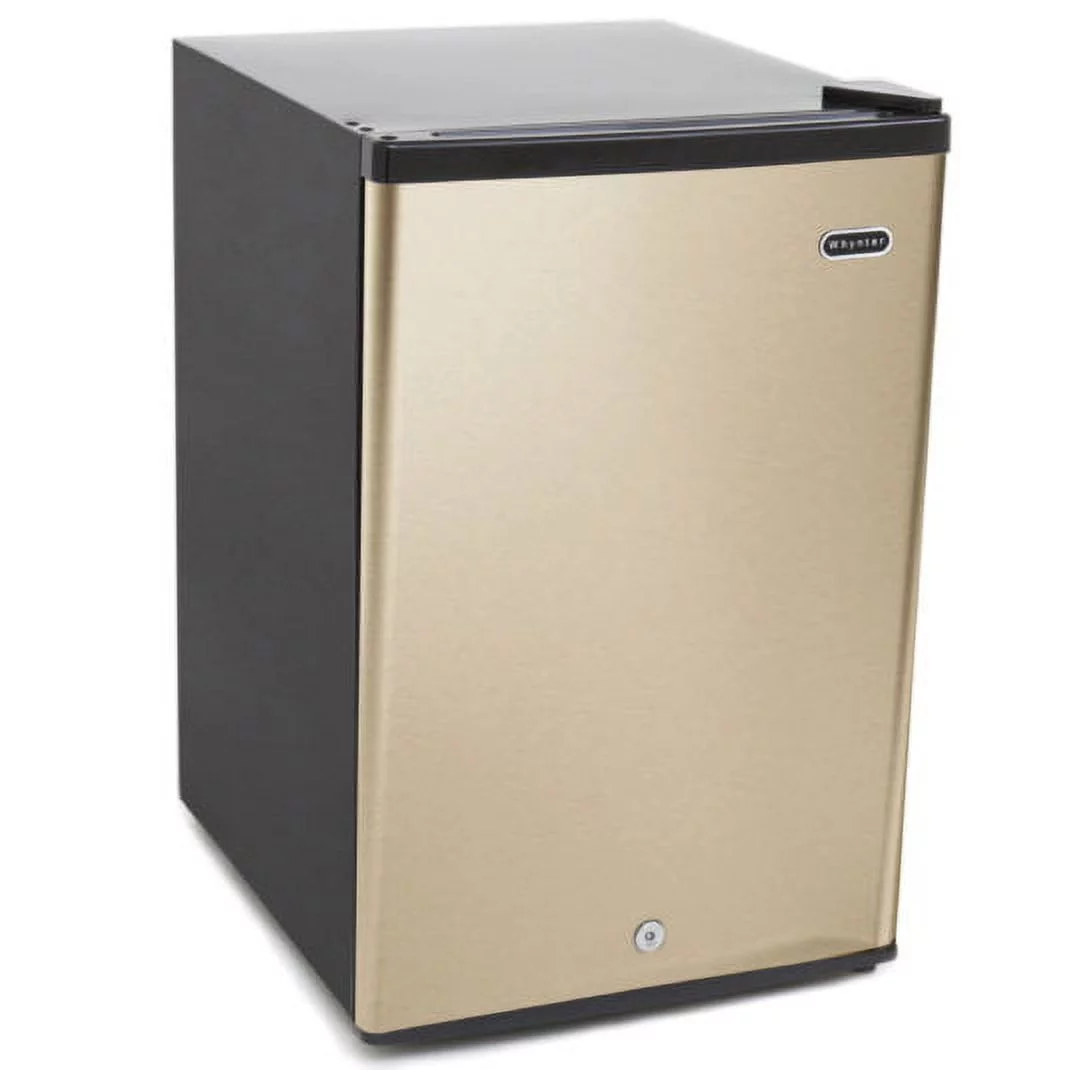 CUF-210SSG Whynter 2.1 cu.ft Energy Star Upright Freezer with Lock in Rose Gold