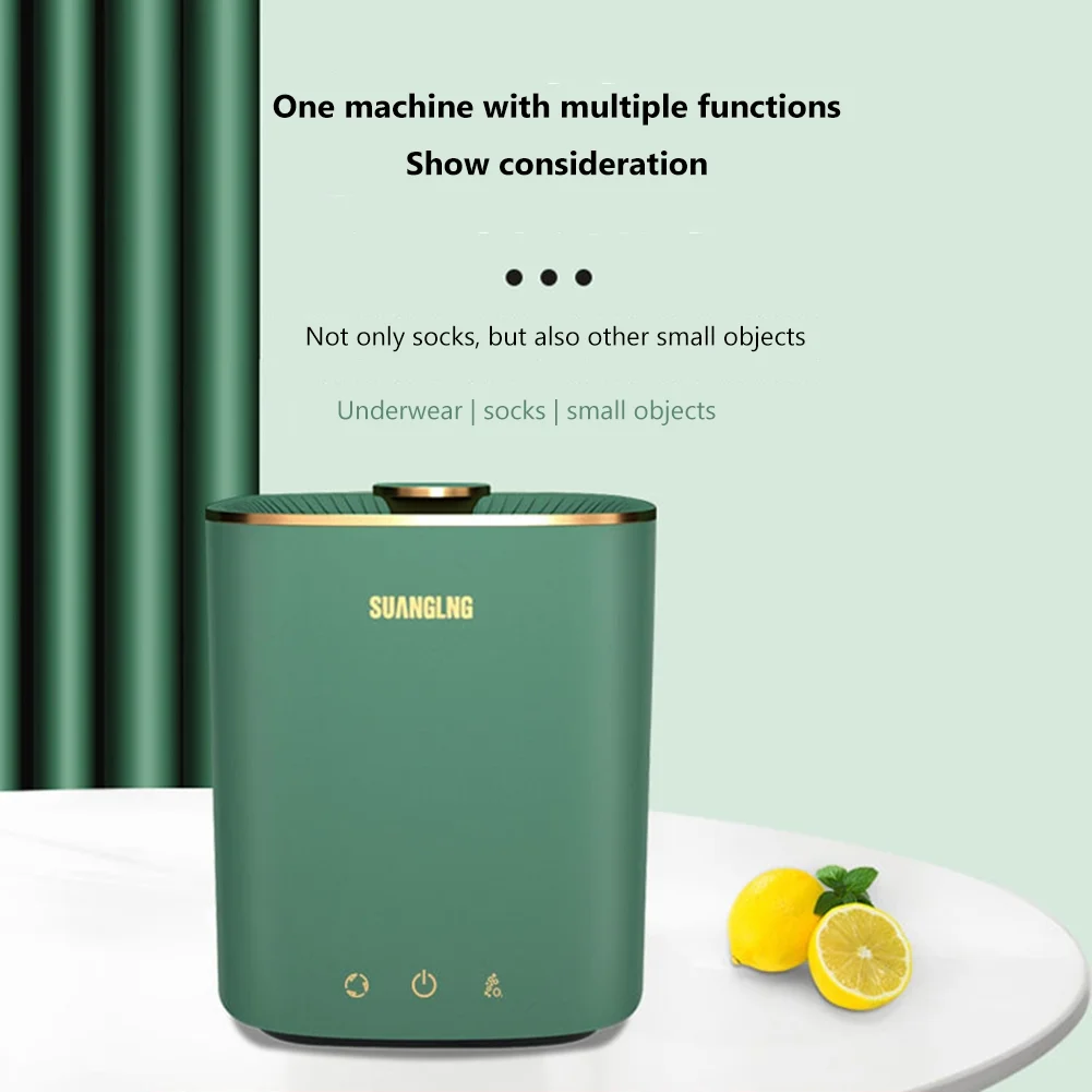 AGZYZ 2.5L Smart Mini Portable Washing Machine Underwear Sterilization Washer