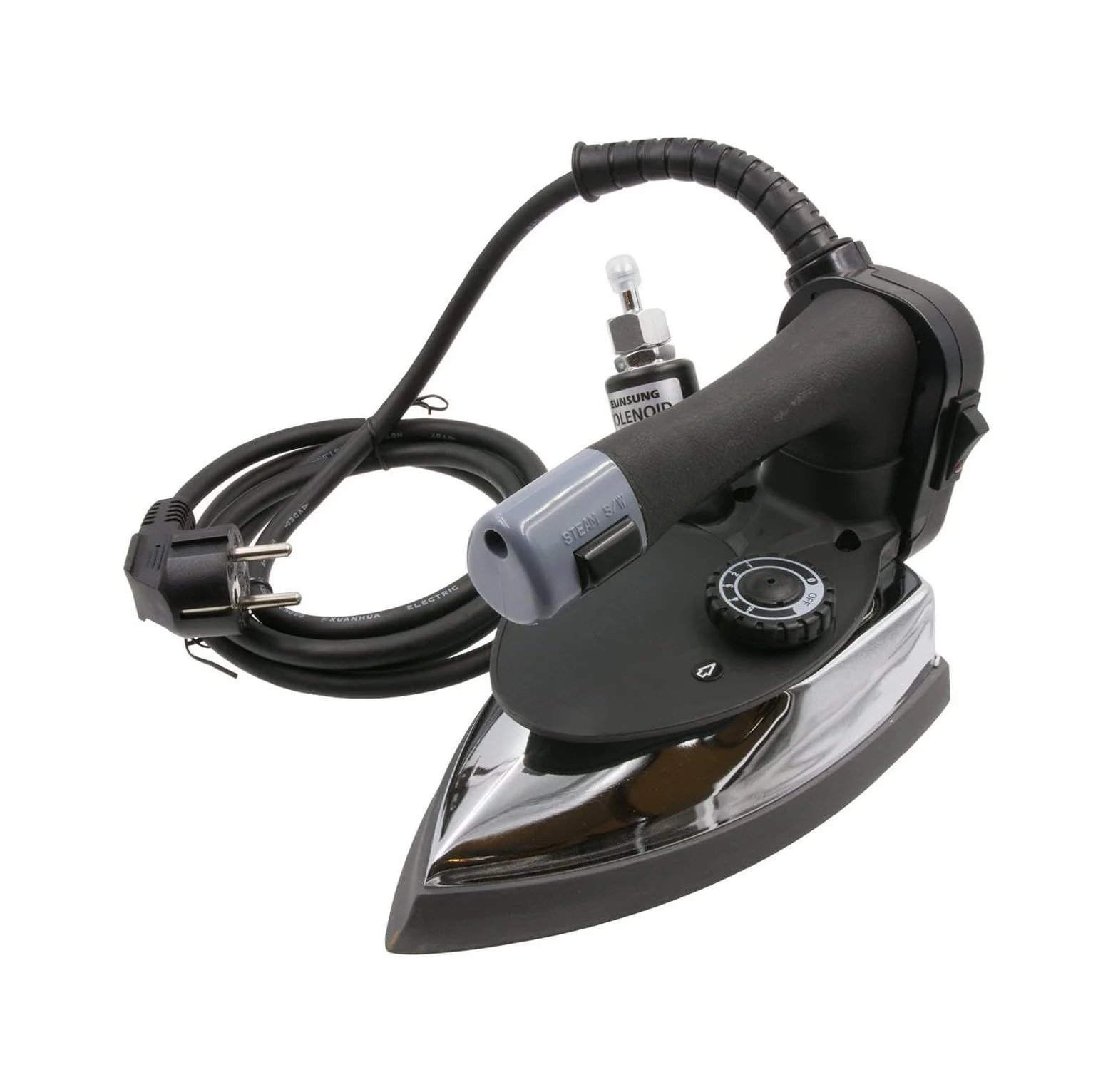 Gravity- Feed Steam Iron ~ Silver star ES-300 - Standard 110 Volt