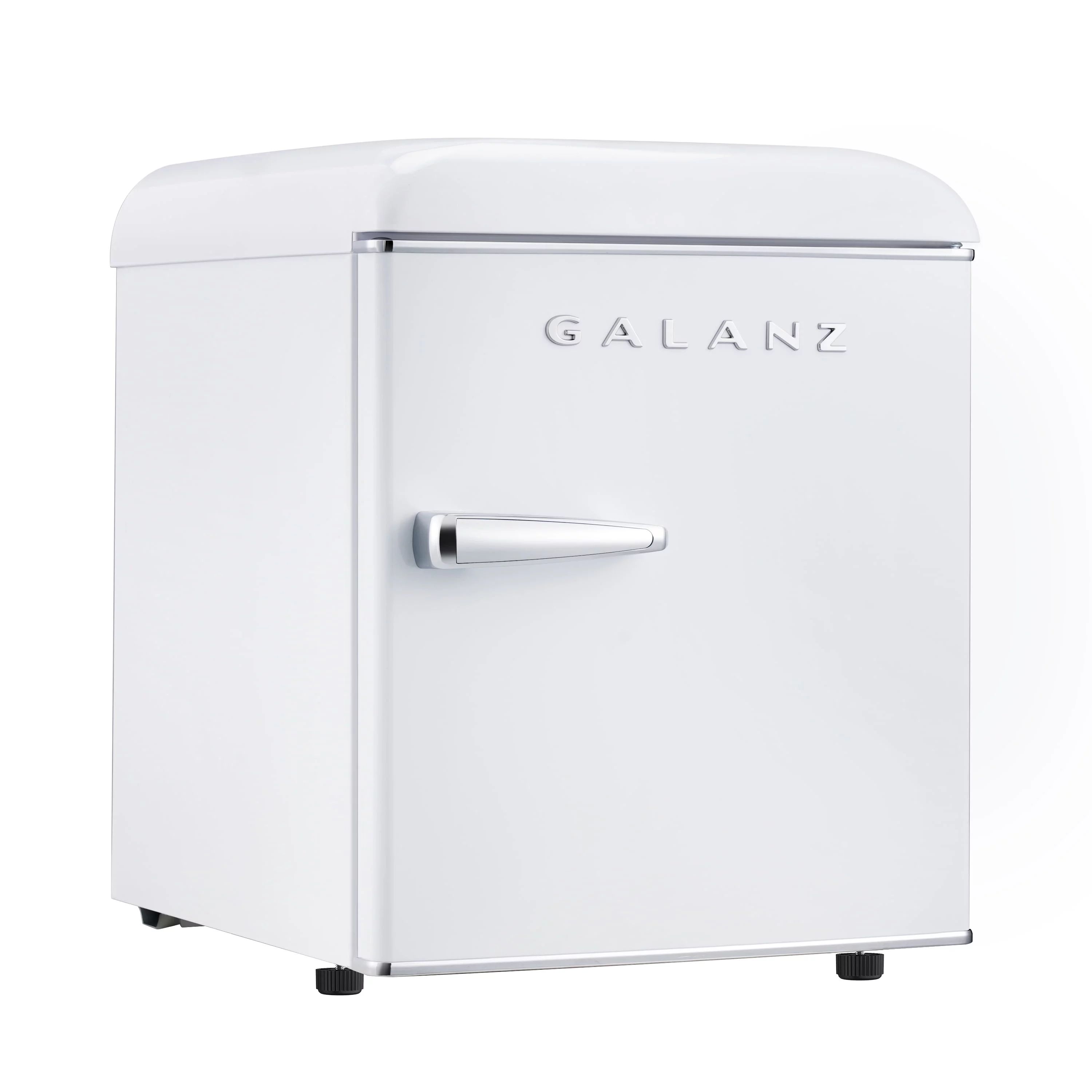 Galanz 1.7 Cu ft Retro Mini Fridge, White, Estar, New