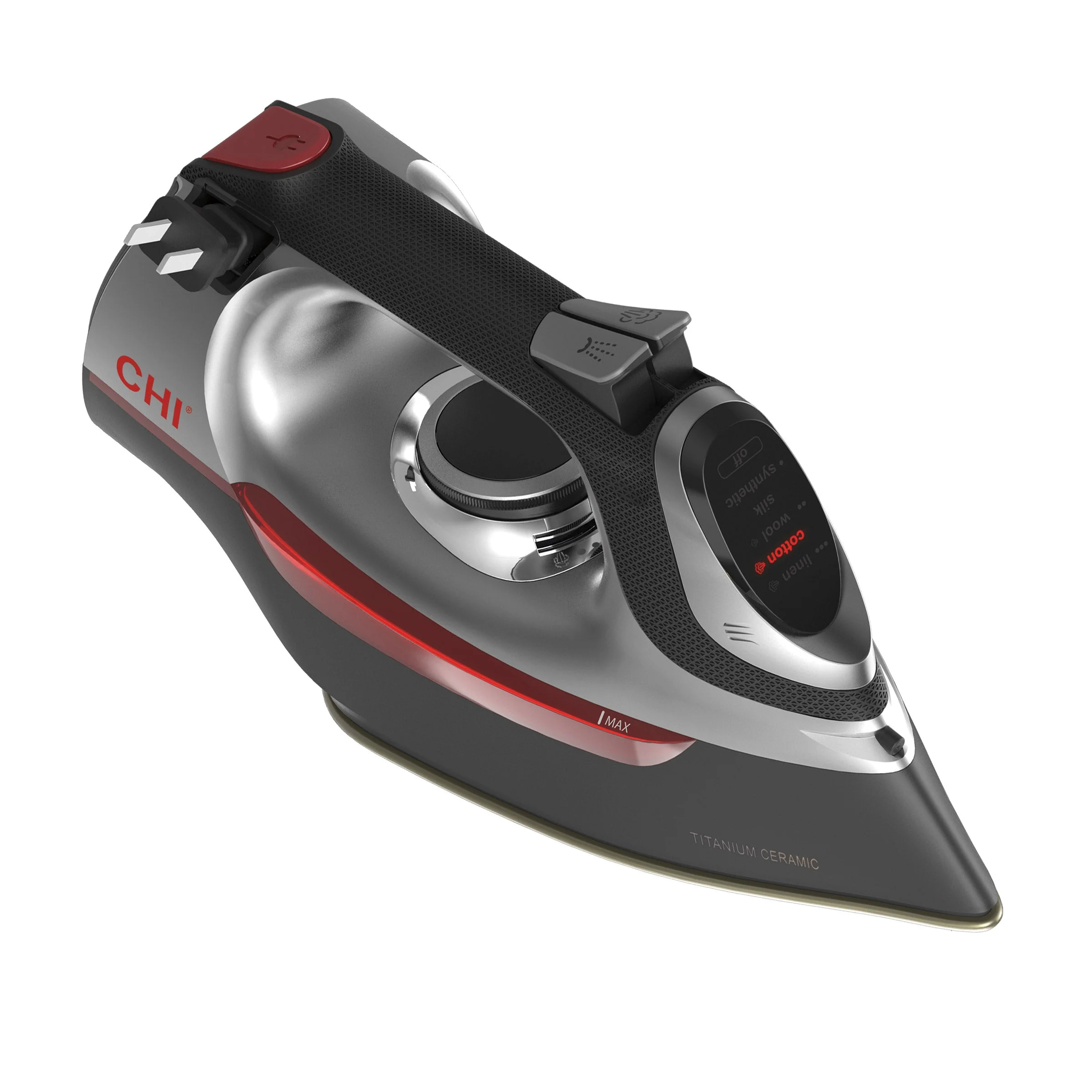 CHI Retractable Cord Electronic Clothing Iron