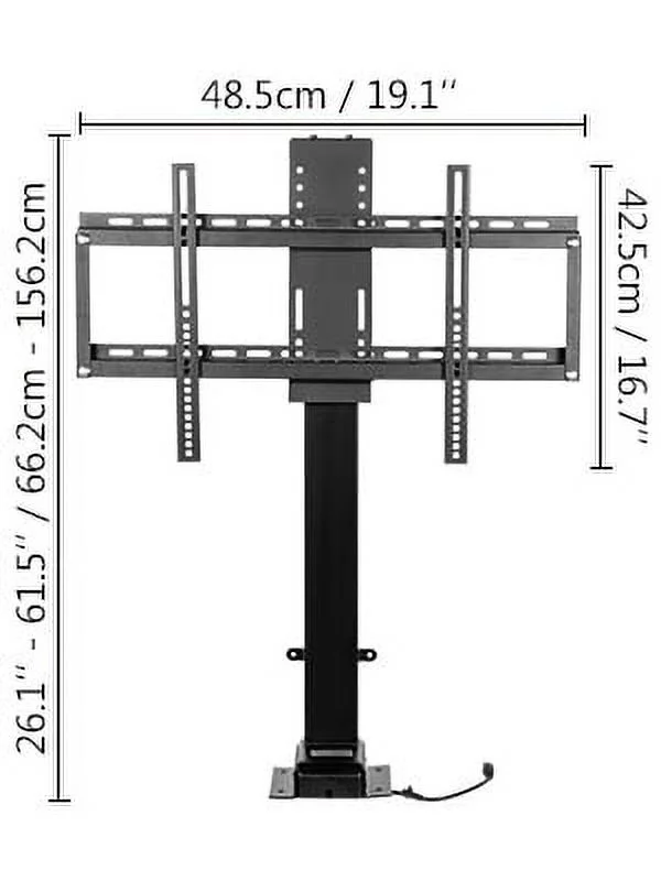 BENTISM Electric Motorized TV Lift Stand for 32-70' LCD/LED/OLED Plasma TVs Flat Screen 110V Plug Heavy-Duty