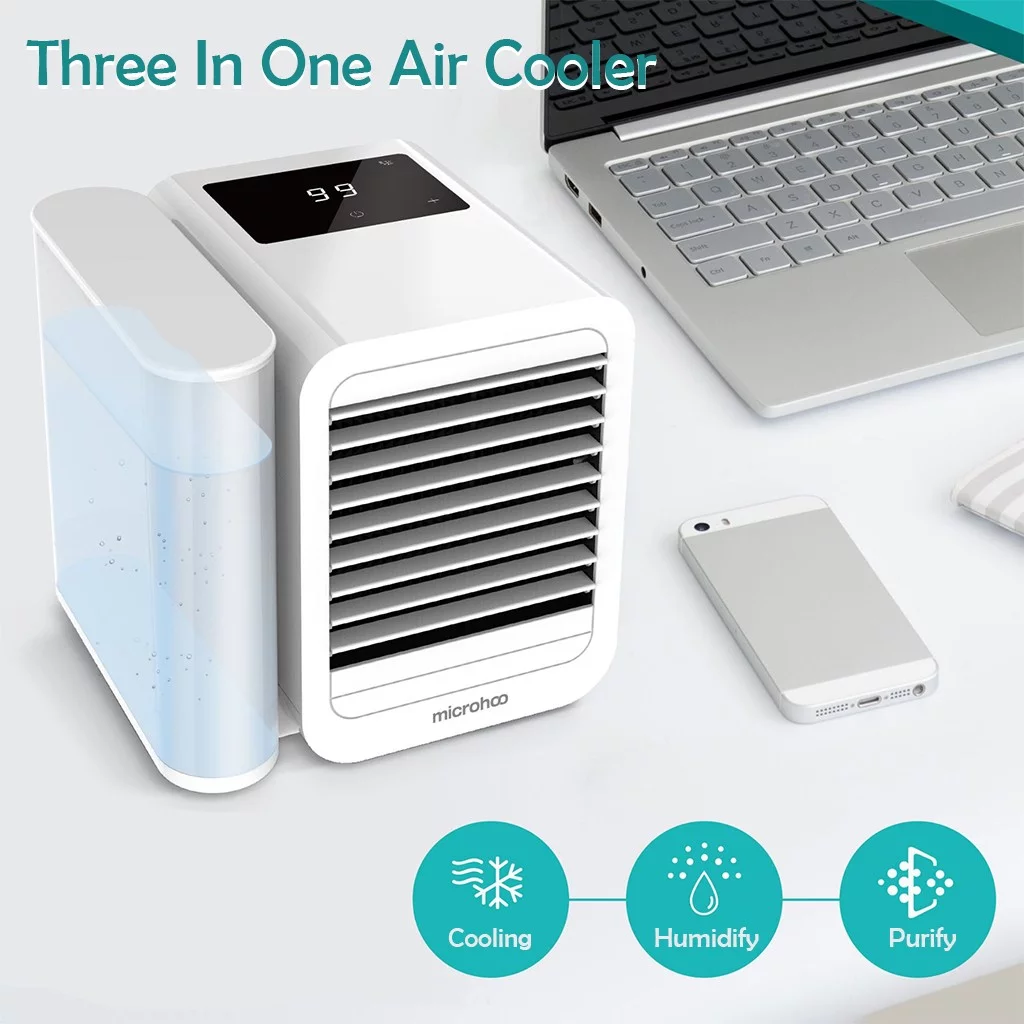 Fimeskey Air Cooler in Desktop Humidifier Portable Air Cooler Purifier 1 3 Air Cooler