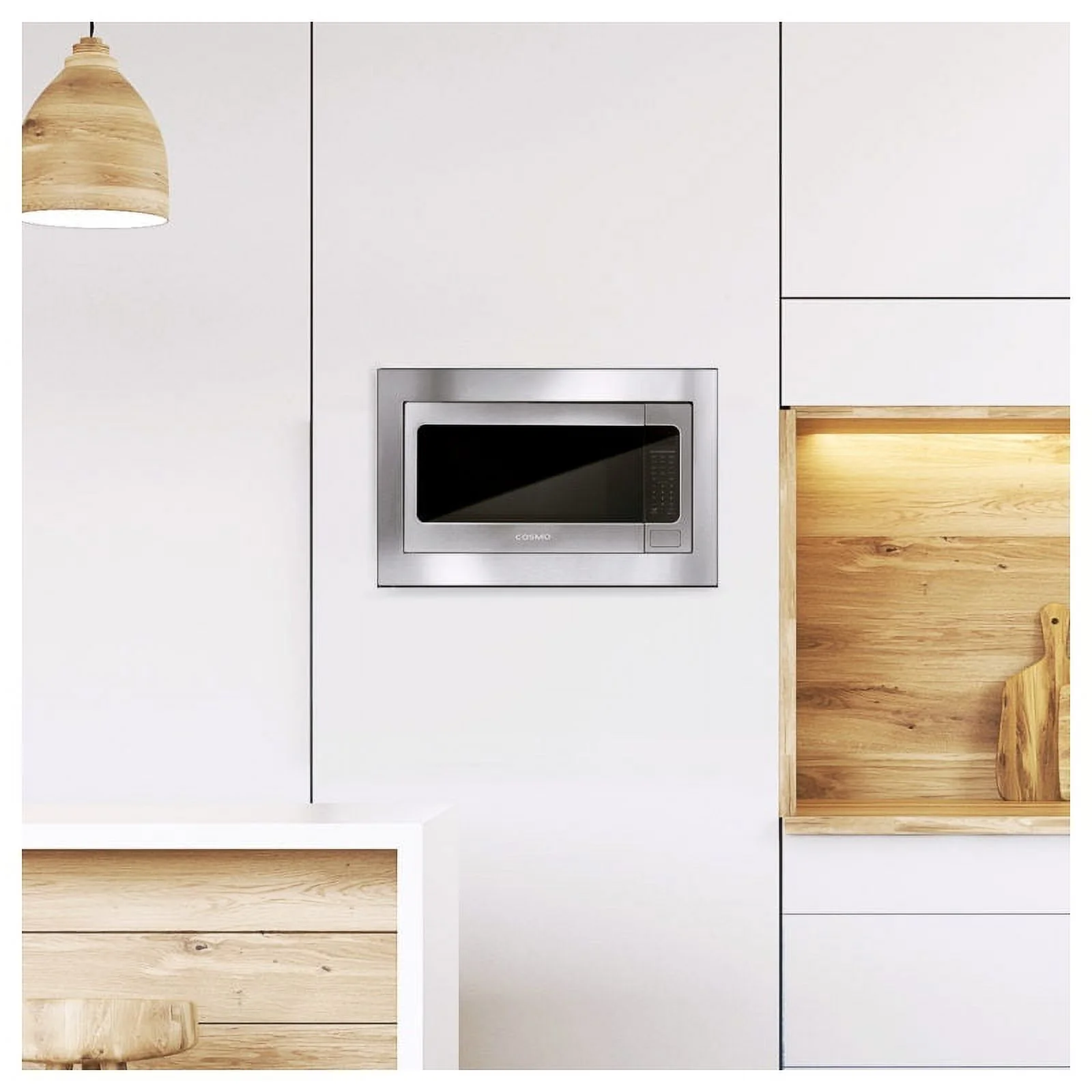 Cosmo COS-BIM22SSB 24 in. 2.2 cu. ft. Built-In / Countertop Microwave