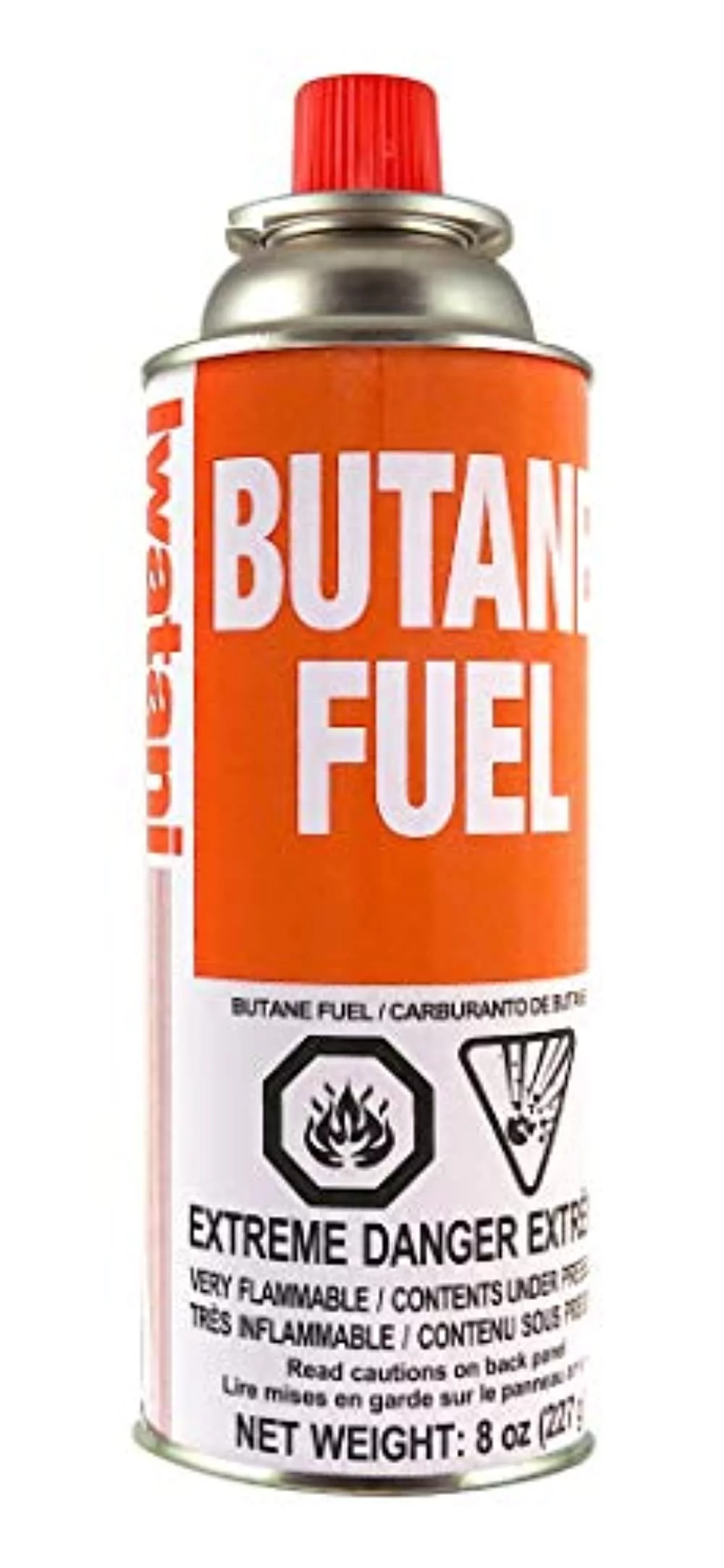 Iwatani Butane Fuel Can 7-4/5oz 12/Carton BU6
