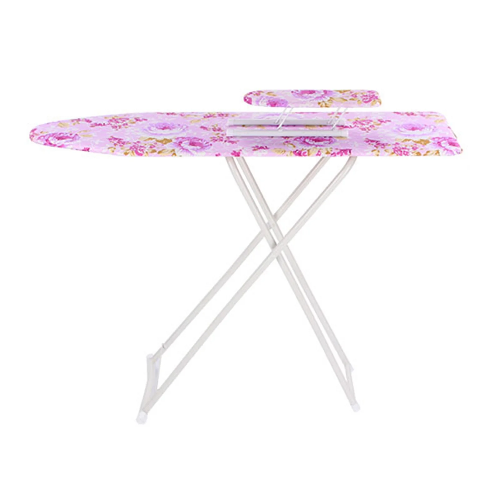 Fogcroll Ironing Board Full Size Foldable Ironing Board Ironing Board, Comfortable Ironing Adjustable Height Space-Saving with Smart Folding, Effortless Ironing