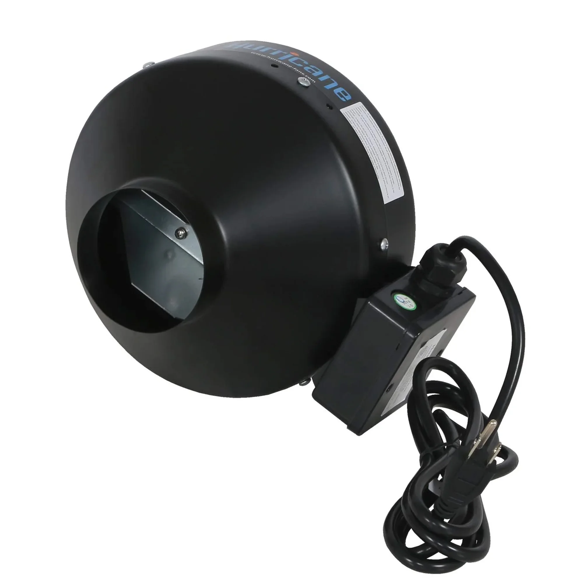 Hurricane Commercial Grade Inline Wall Mount Fan For HVAC & Ventilation Use