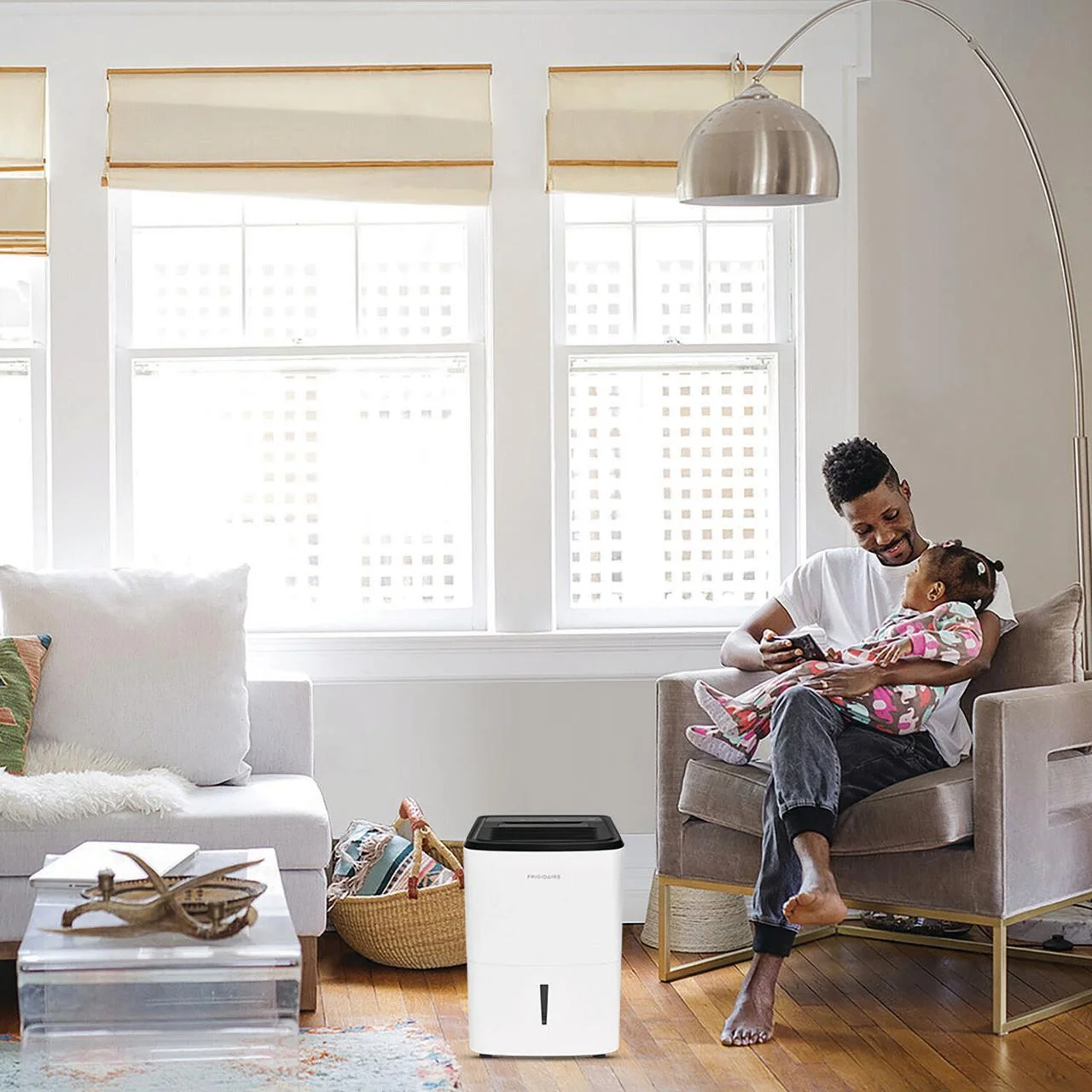 Frigidaire High Humidity 350 sq ft, 50 Pint Capacity Dehumidifier with Washable Filter