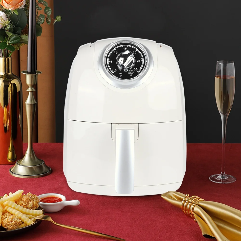 3.2L Nonstick Electric Deep Fryers Oven Oilless Cooker for Roasting Quick CookingUS Plug 110V