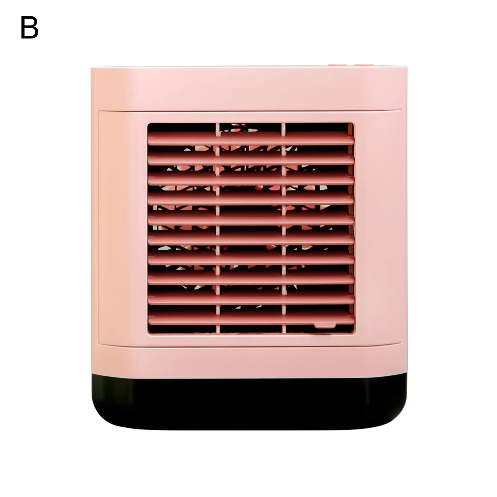 Hesroicy 1 Set 3 Gear Wind Air Cooler with Night Light ABS Mini Personal Air Cooler Fan with Handle for Home