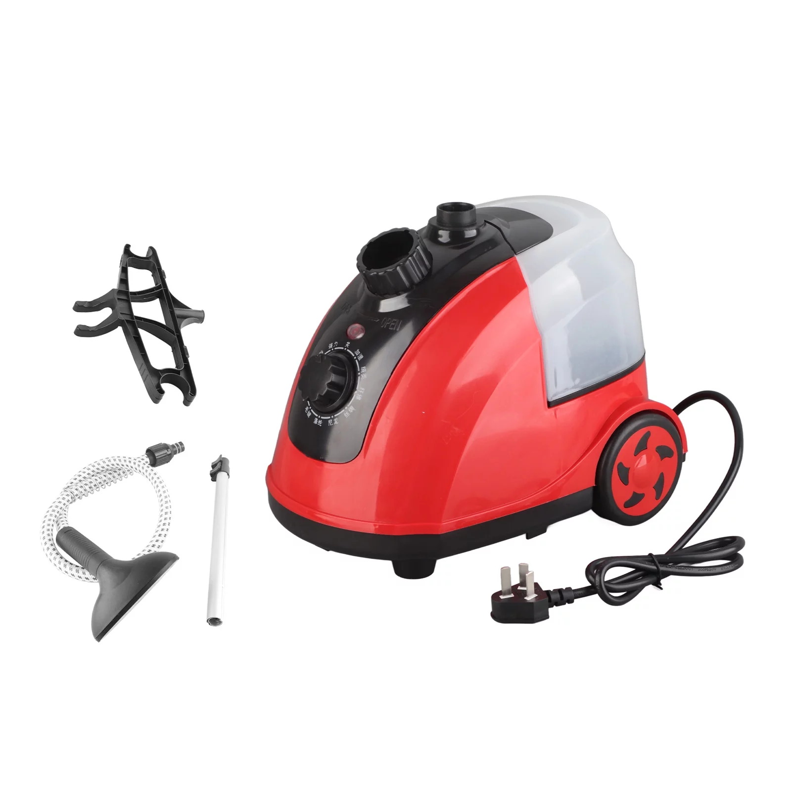 Ironing Machine 1800W Garment Steam Iron Professional Electric Iron for Home Use CN Plug AC220V Red