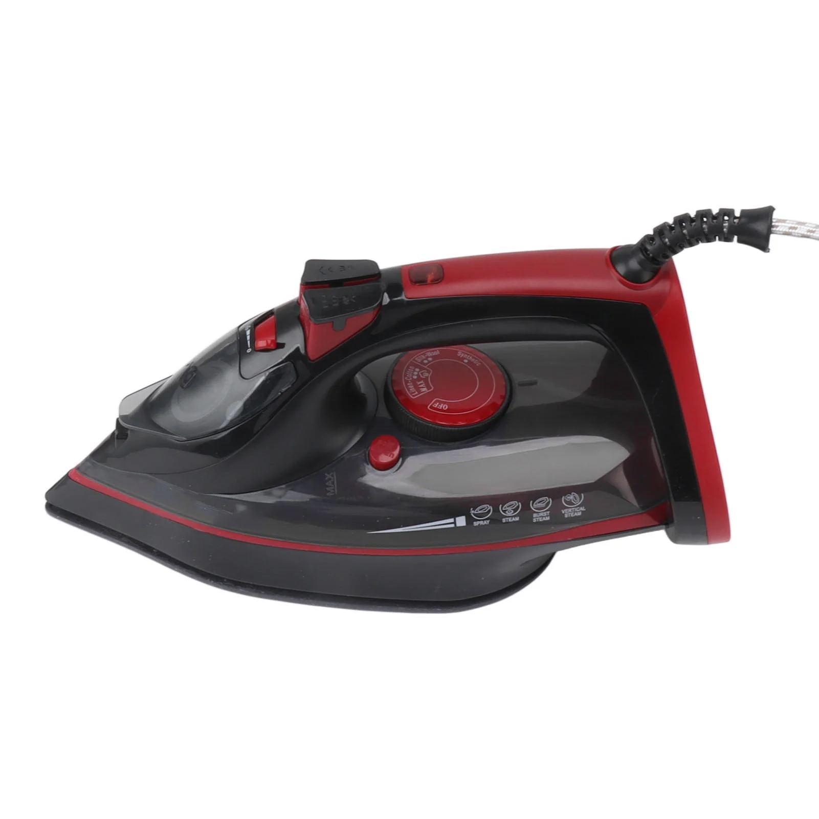 Big sale 2400W Steam Iron Ceramic Coated Soleplate True Position Powerful Compact Electric Iron UK Plug 220V