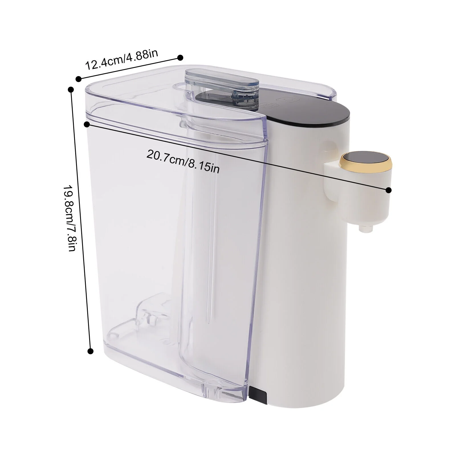 Instant Hot Water Dispenser Countertop Electric Kettle Portable Water Warmer Water Pump