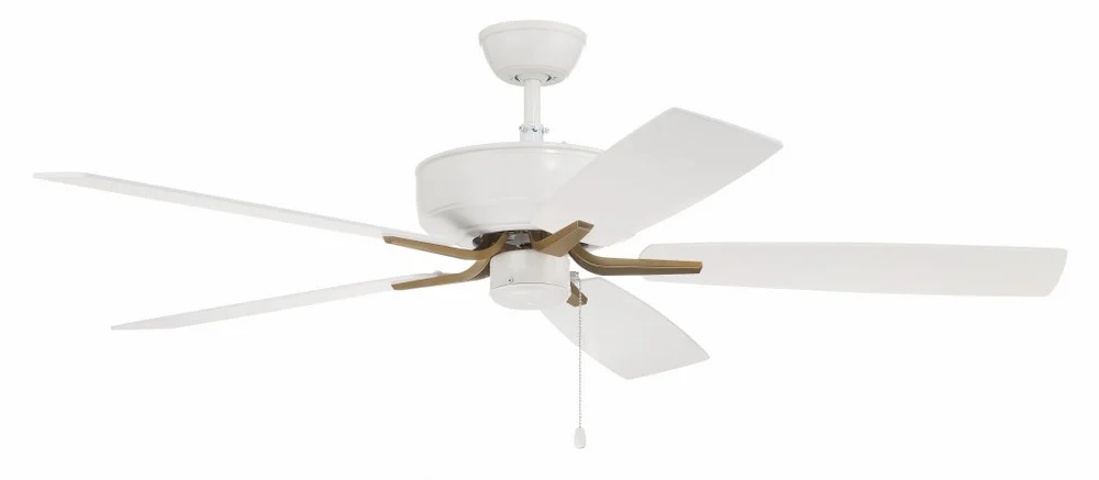 Craftmade P525-52Wwok Pro Plus 52' 5 Blade Indoor Ceiling Fan - White