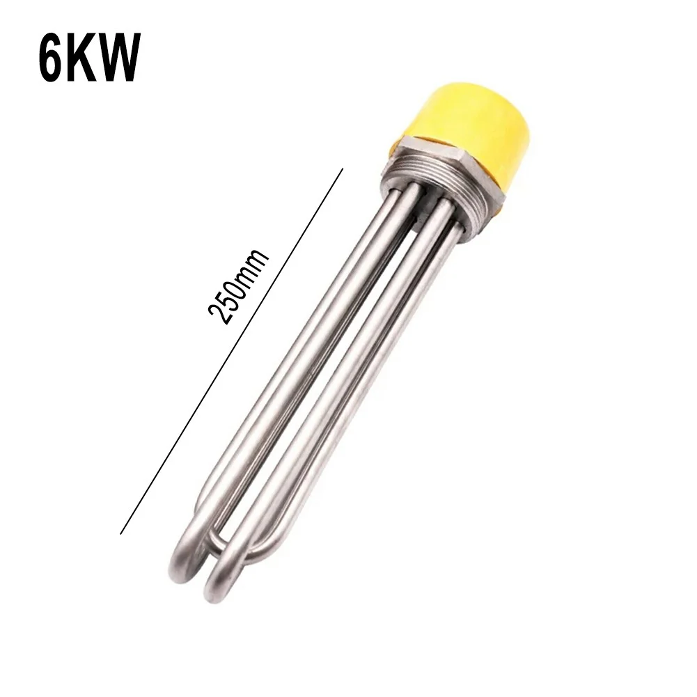 AC230V 3-12KW Metal Water Heater Boiler Electric Tube Heating Element, 6 kW
