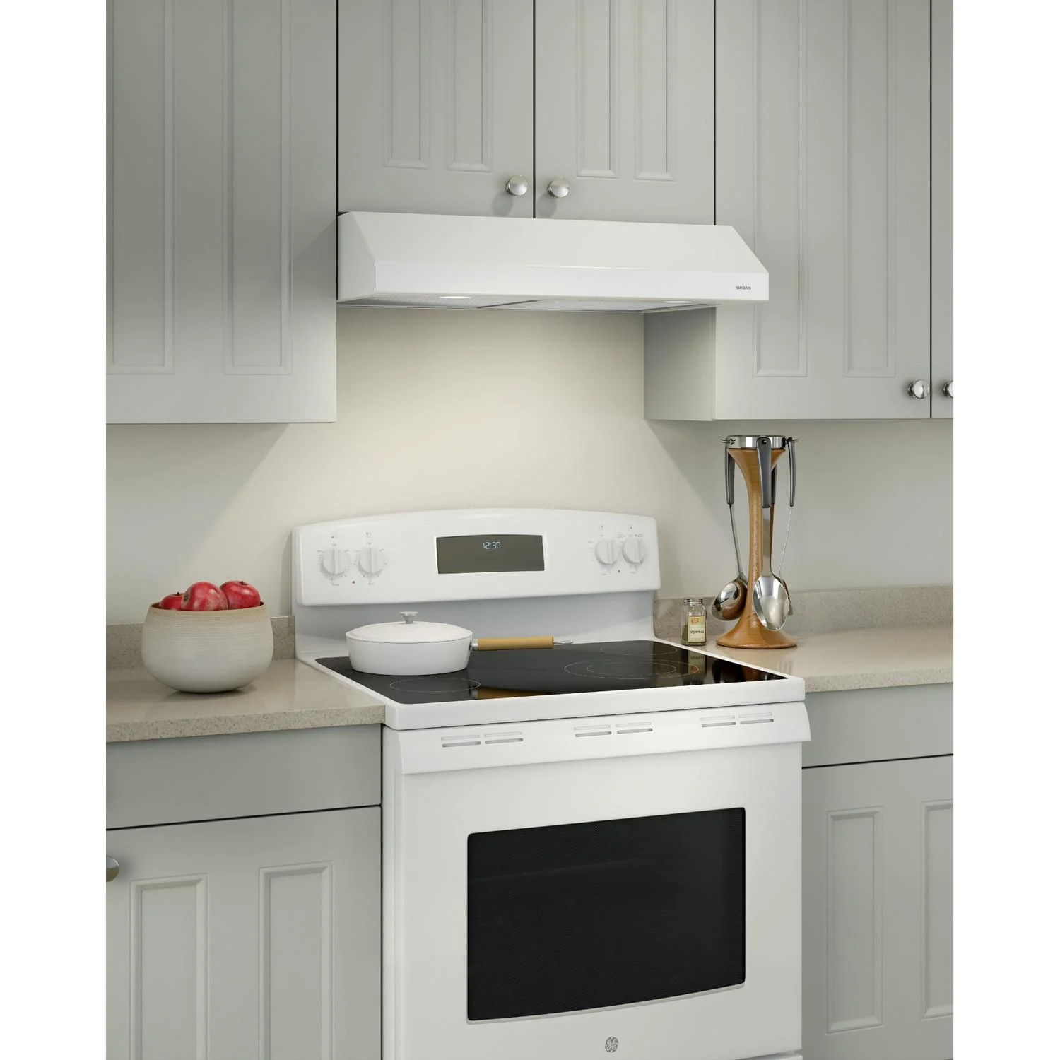 Broan BCSD136WW Hoods/Ventilation|Under Cabinet Black