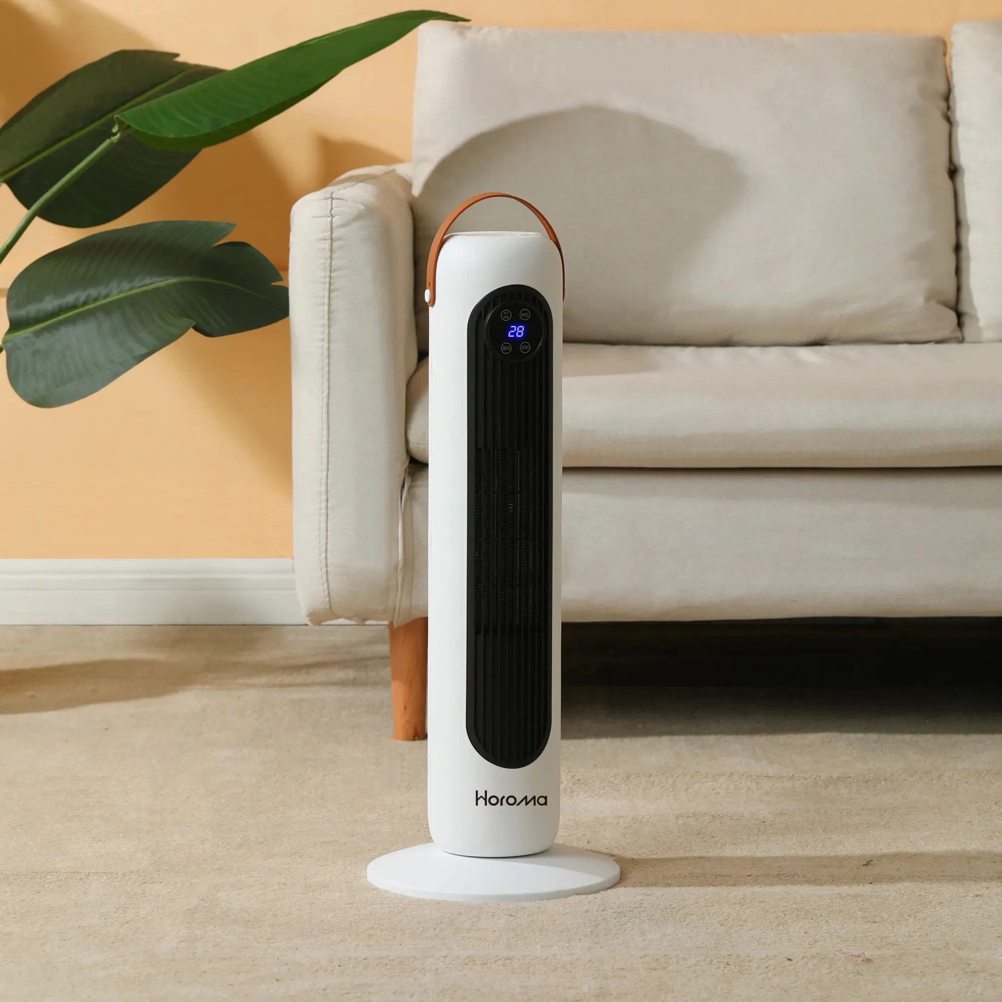 HOROMA Home Fan Cooler Air Condtioner Tower Fan Remote Control