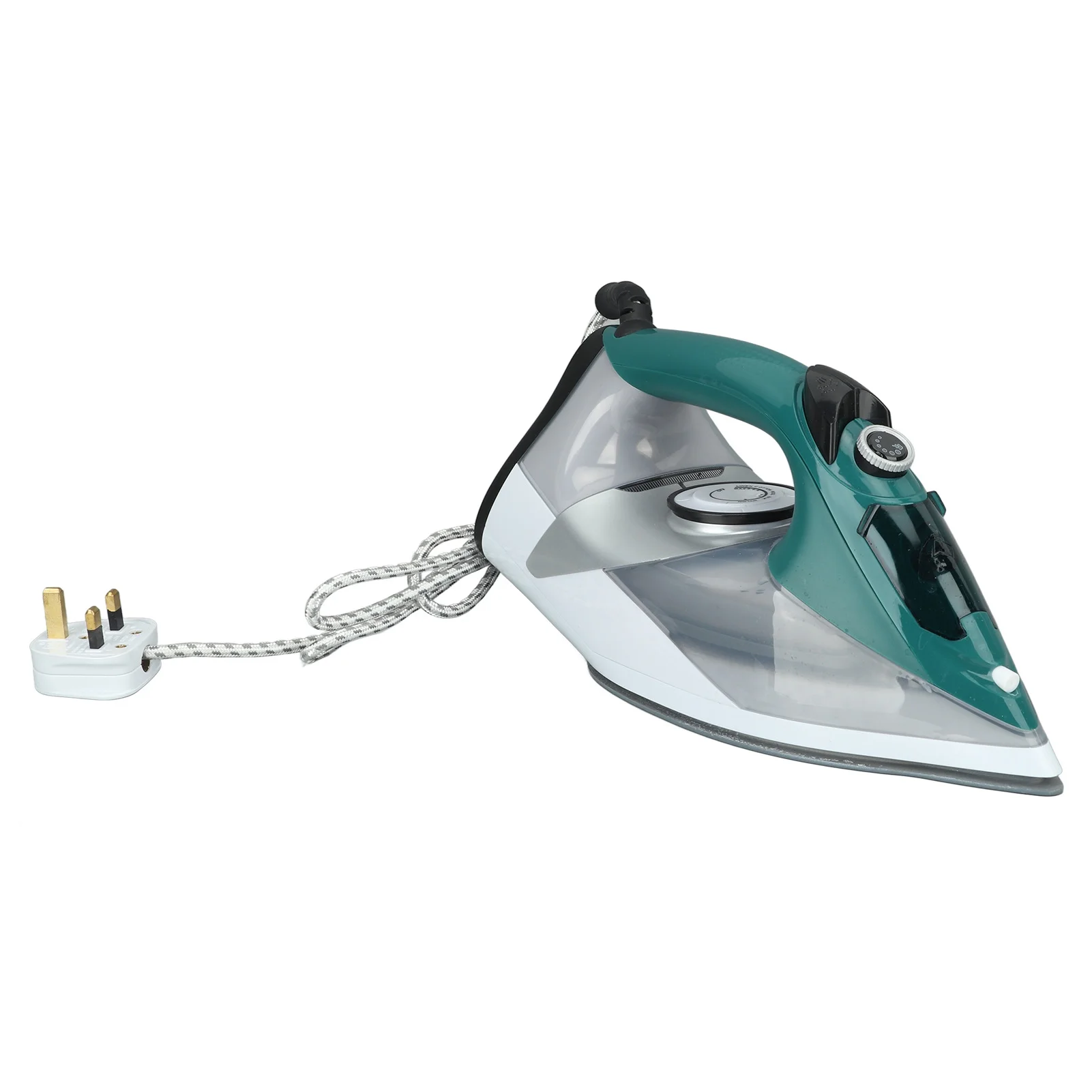 2400W Household Steam Iron Wet Dry Dual Use Handheld Steam Iron with Water Tank for Ironing Clothes 220V UK YZRC