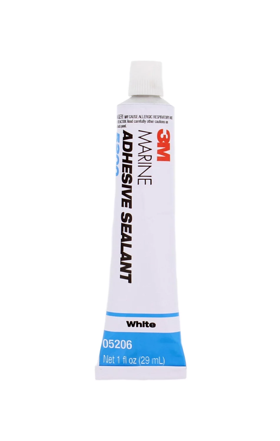 3M 05206 Marine Adhesive Sealant 5200, 1 oz, White, 6-Pack