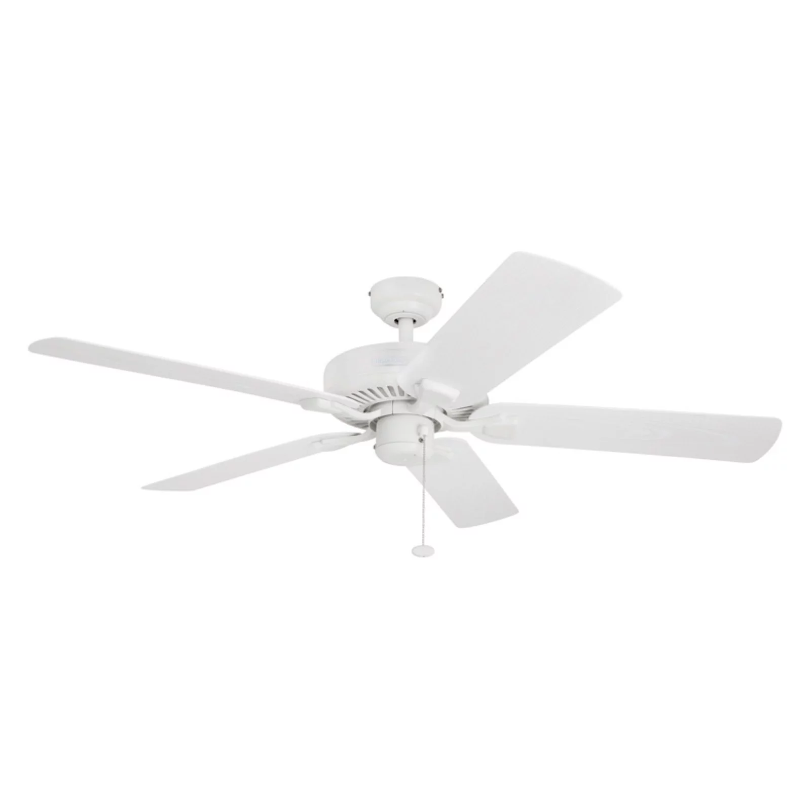 Honeywell Belmar 52' White Indoor/Outdoor Ceiling Fan with 5 Blades, Pull Chains & Reverse Airflow