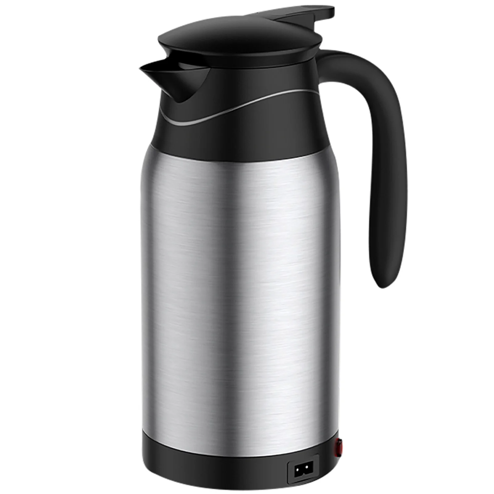 24V 1000ml Car Electric Heated Mug Water Kettle Steel Cup Car Heating Kettle