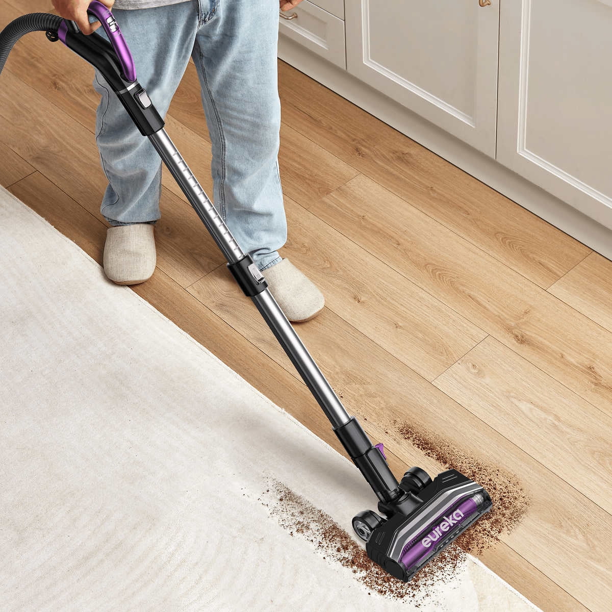 Eureka Bagless Powered Nozzle Anti-Tangle Canister Vacuum